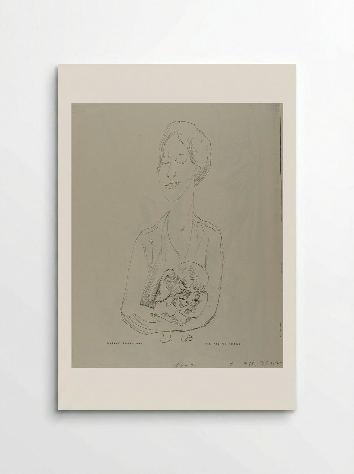 Die fromme Helene - Rudolf Grossmann - Poster