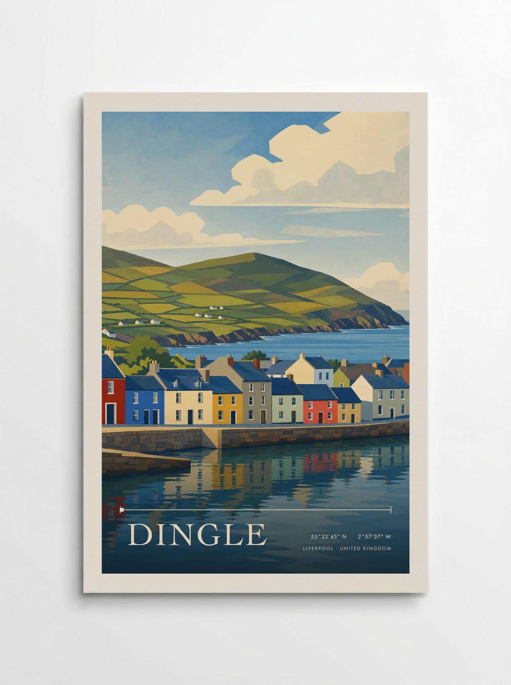 Dingle Liverpool United Kingdom Travel Poster - Poster
