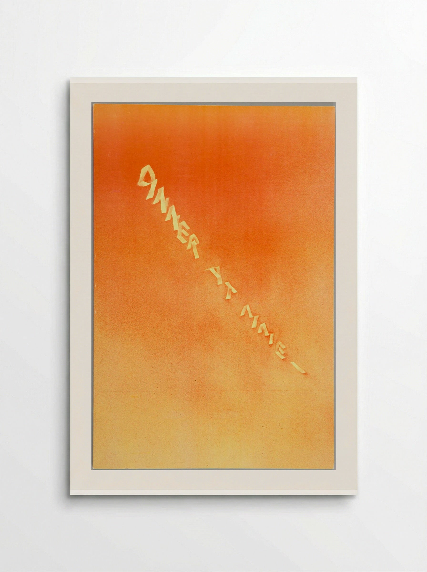 Dinner at MME- - Edward Ruscha - Poster