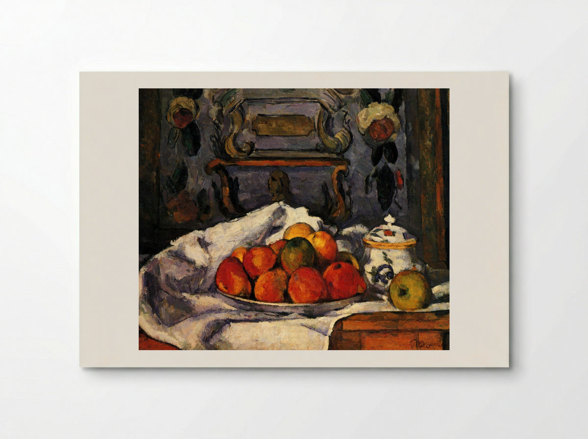 Dish of Apples - Paul Cézanne - Poster