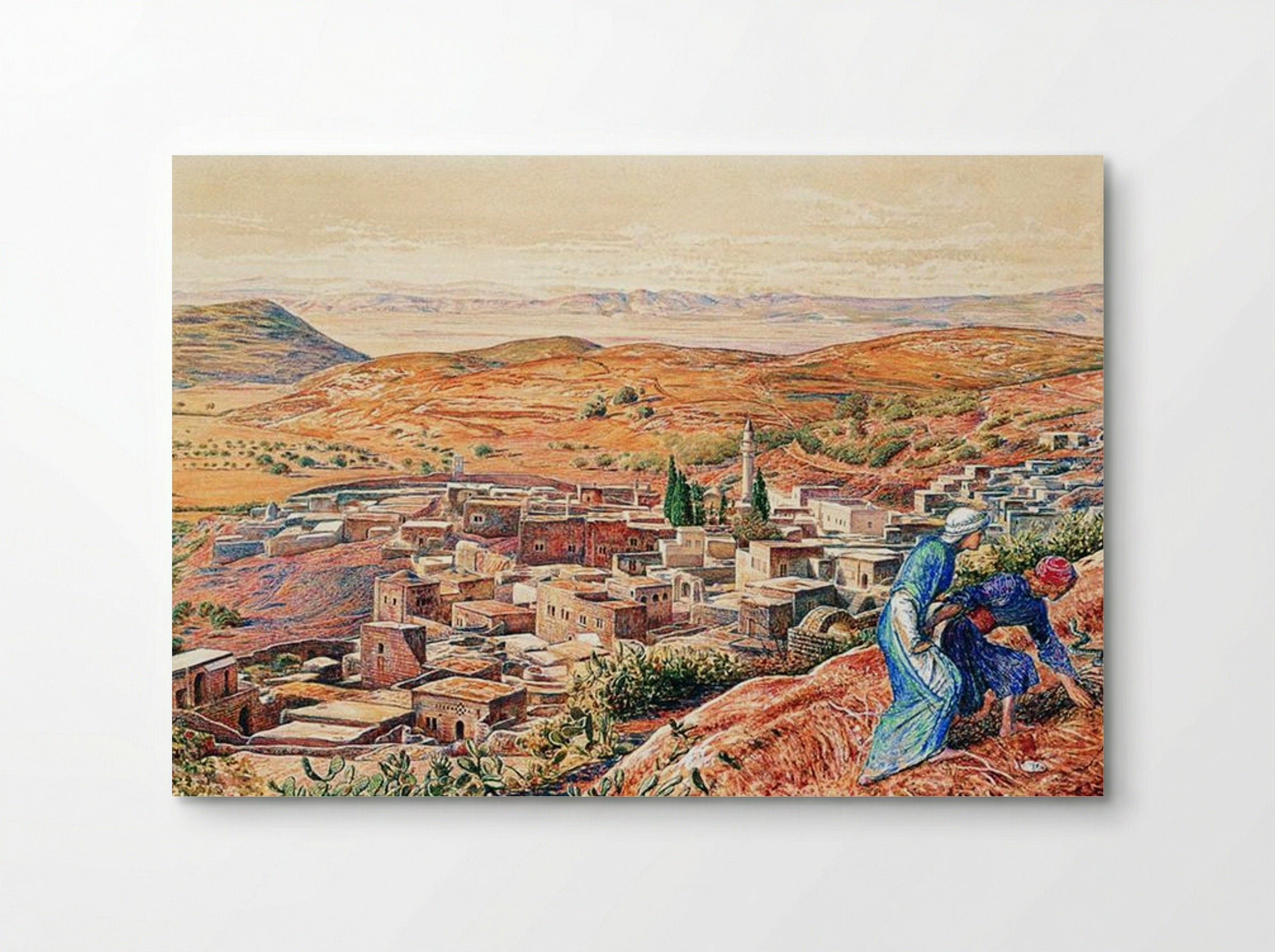 Distant View of Nazareth - William Holman Hunt - Poster