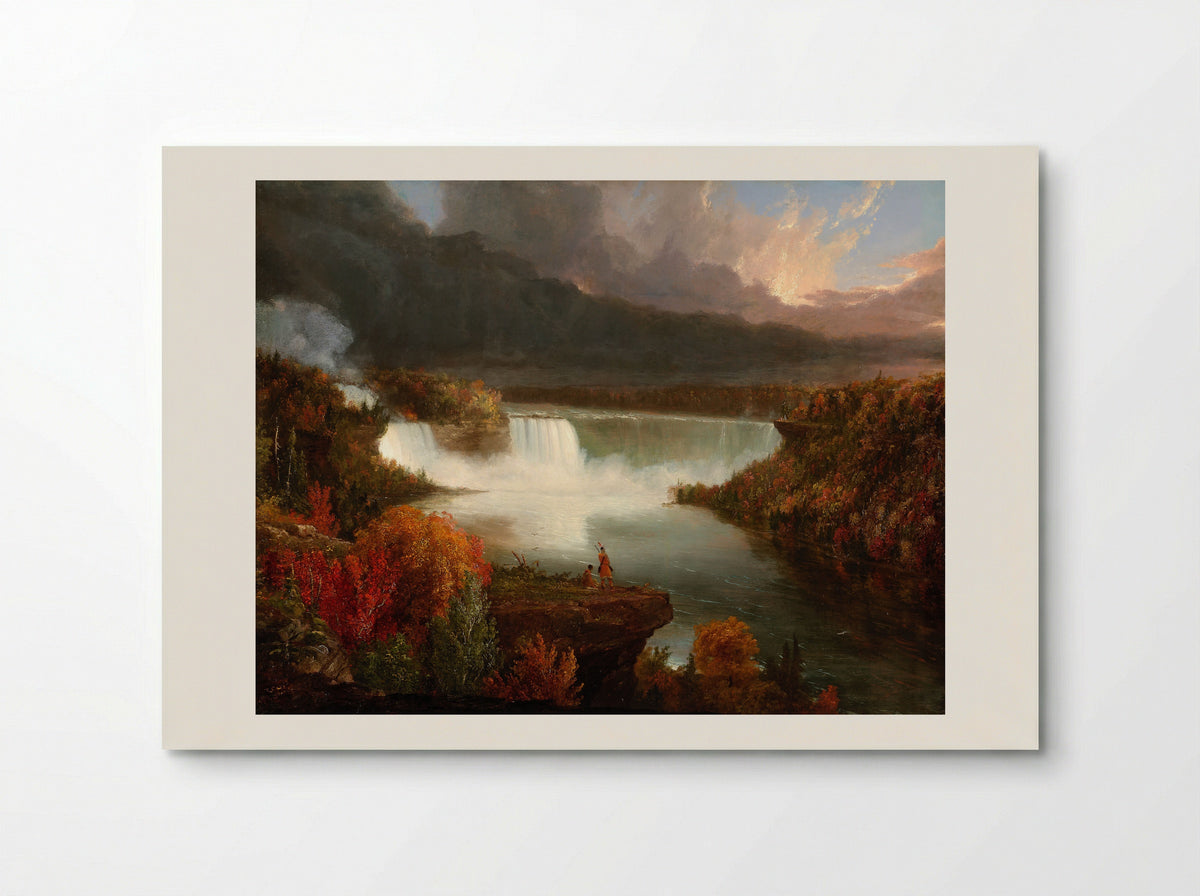 Distant View of Niagara Falls - Thomas Cole - Poster
