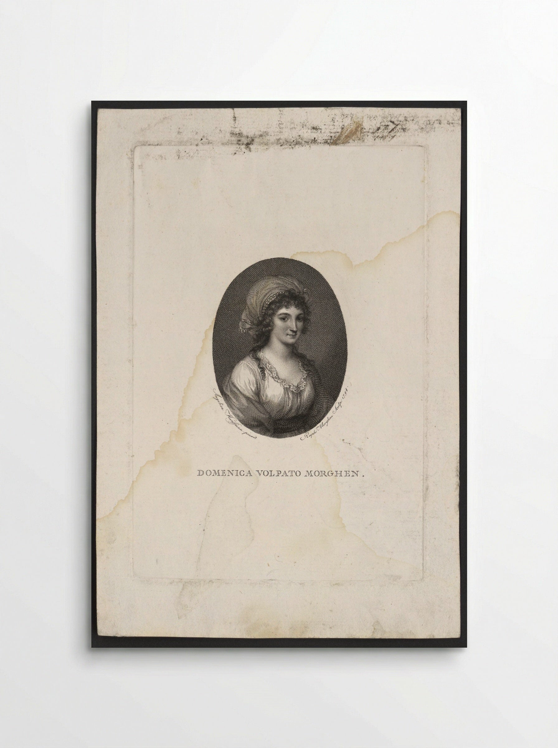 Domenica Volpato Morghen - Raphael Morghen - Poster