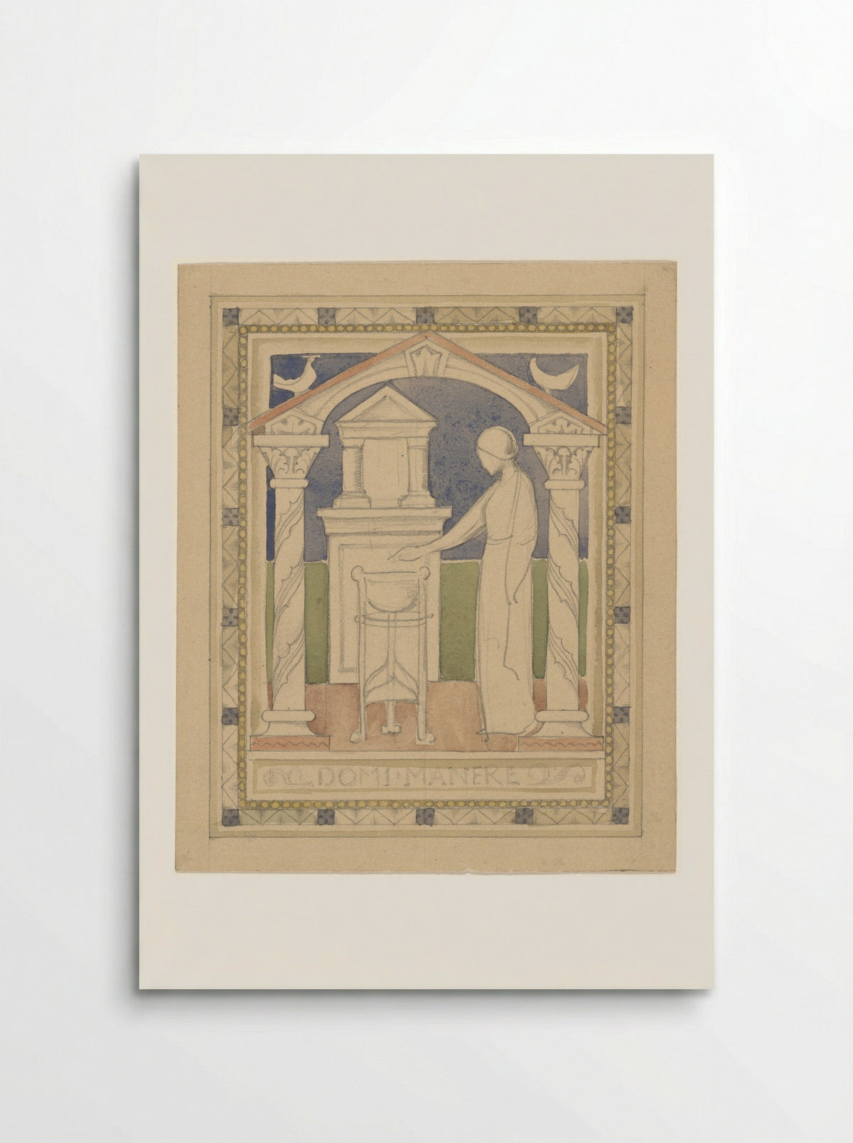 Domi Manere - Antoon Derkinderen - Poster