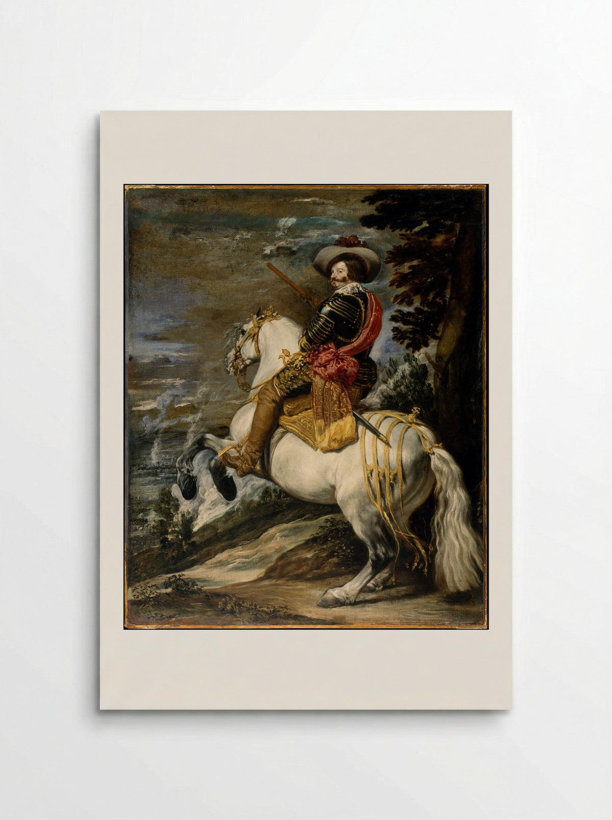 Don Gaspar de Guzmán, Count-Duke of Olivares - Juan Bautista Martínez del Mazo - Poster