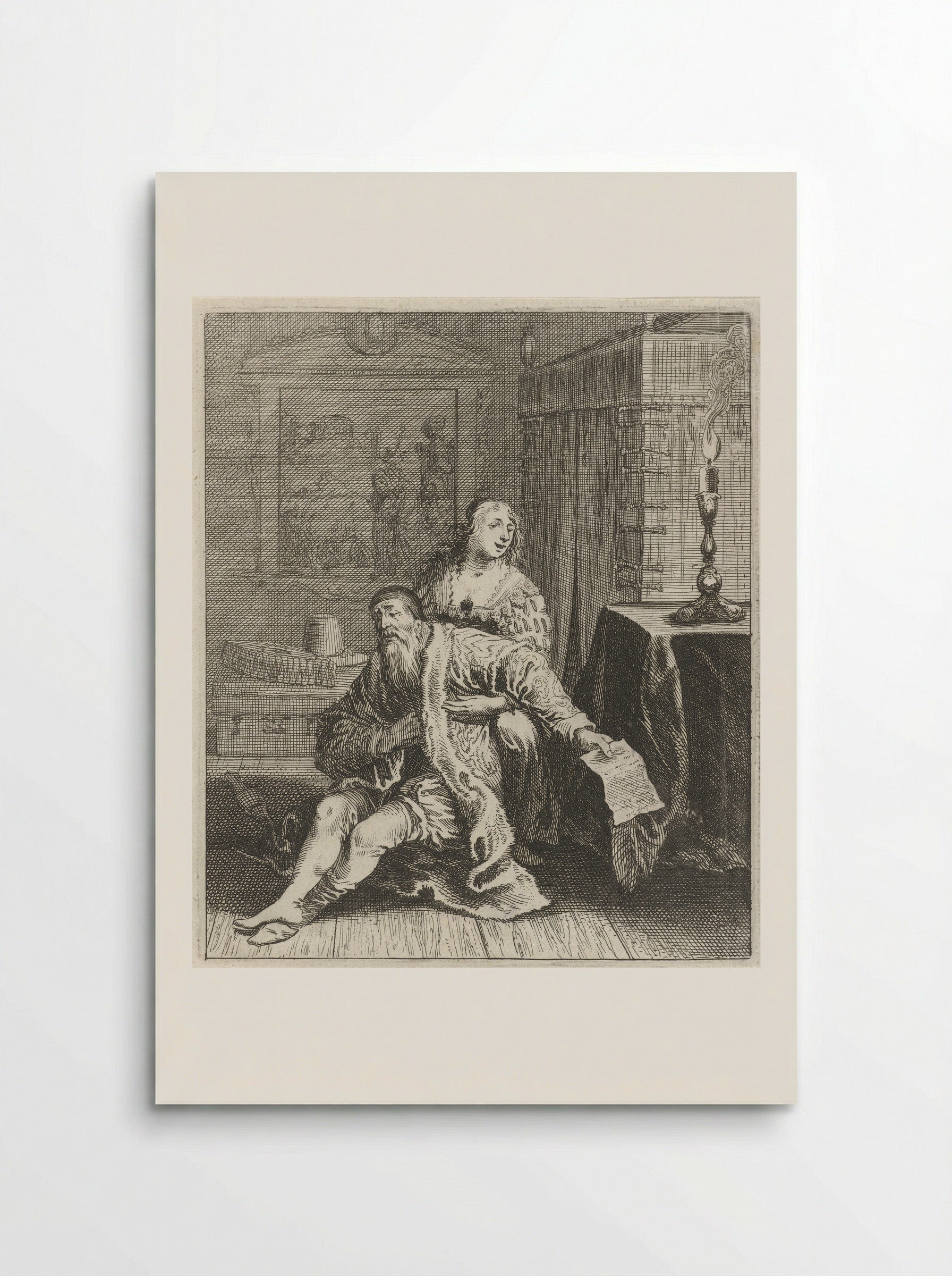 Don Philippo en Eleonora - Pieter Nolpe - Poster