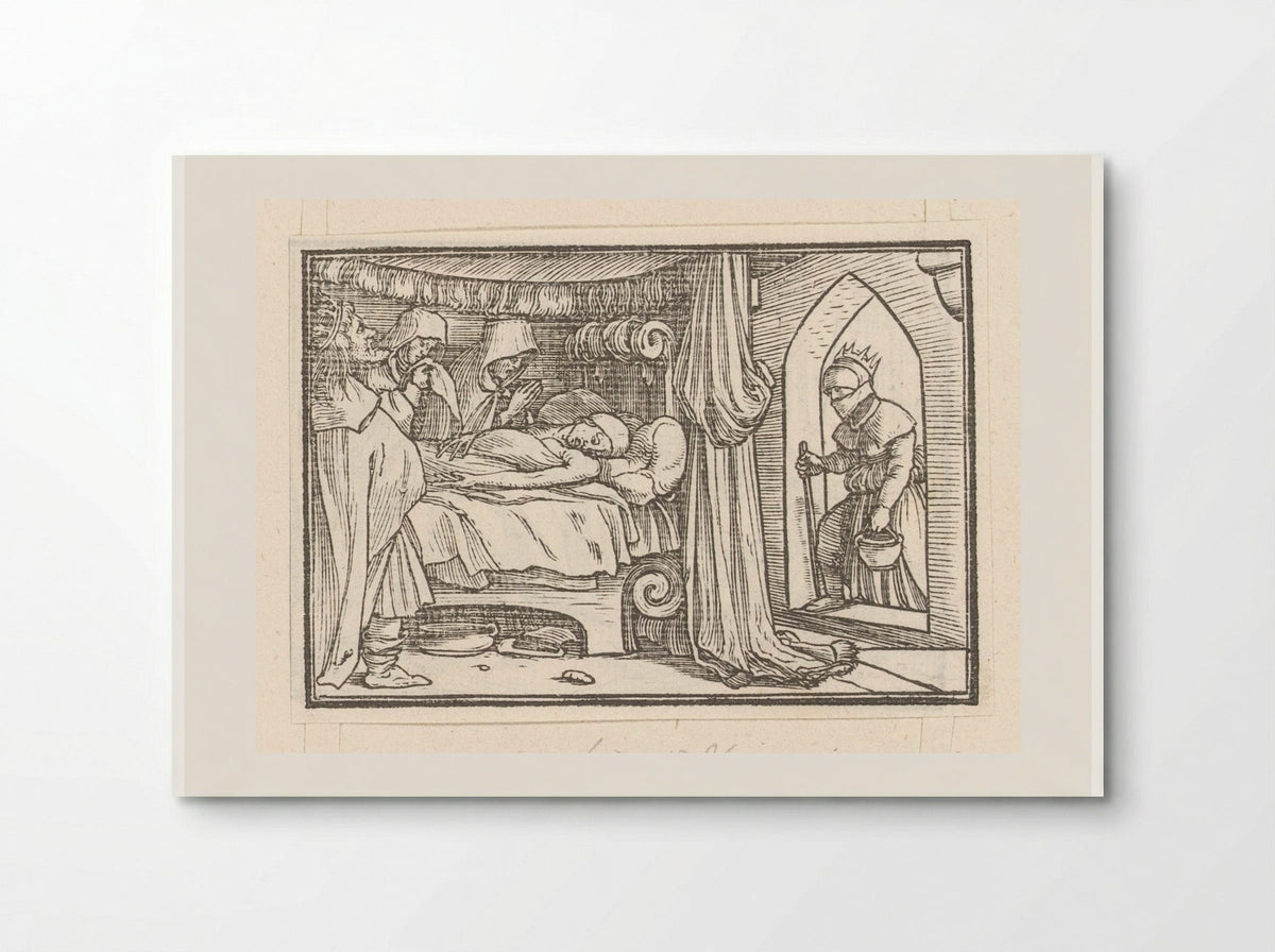 Dood van Abia (The Death of Abijah) - Veit Rudolf Specklin - Poster