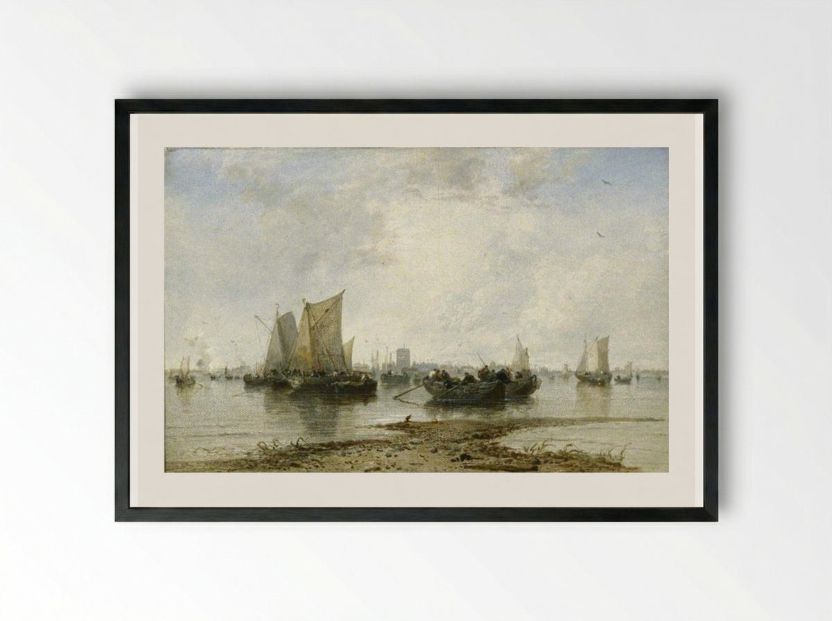 Dordrecht - James Webb - Framed Print Black