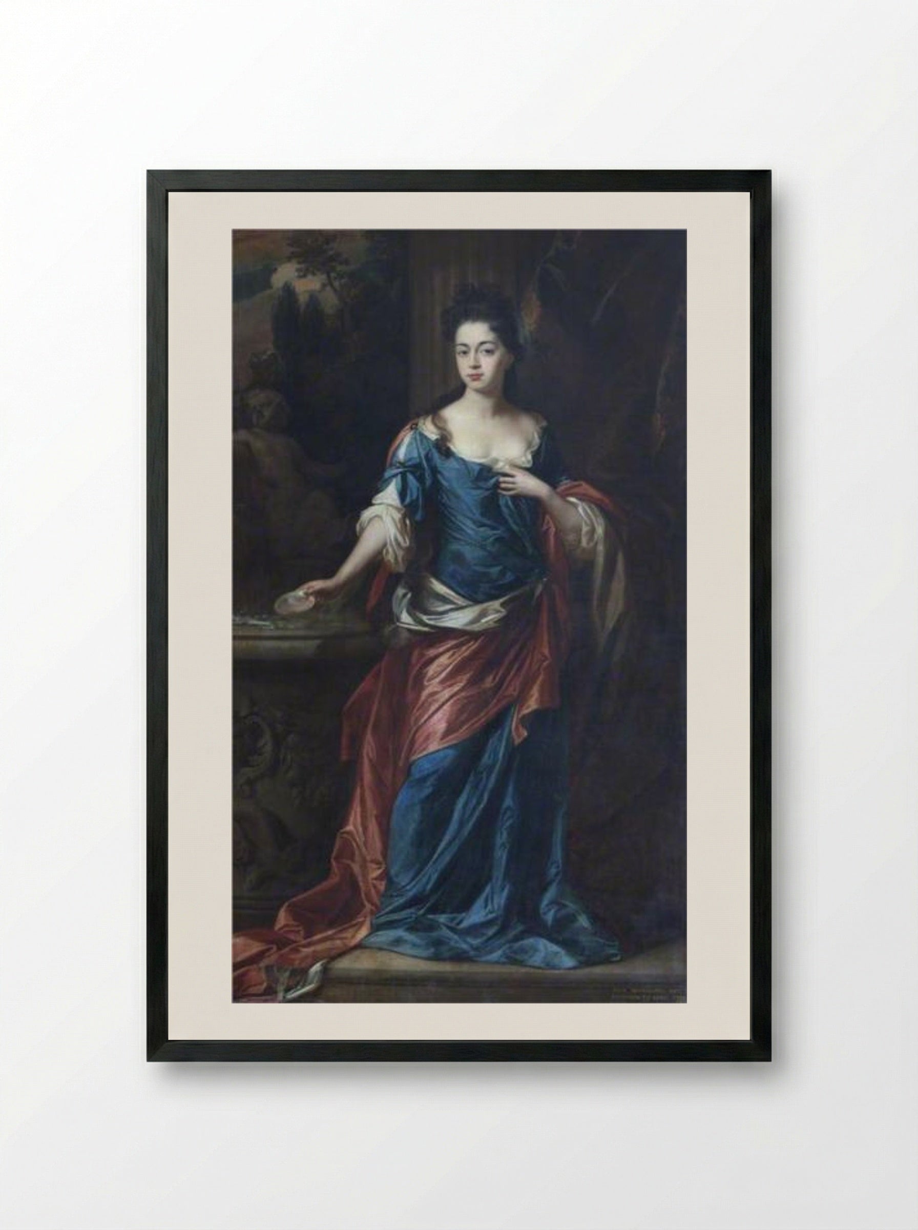 Dorothy Mason, Lady Brownlow - John Riley - Framed Print Black