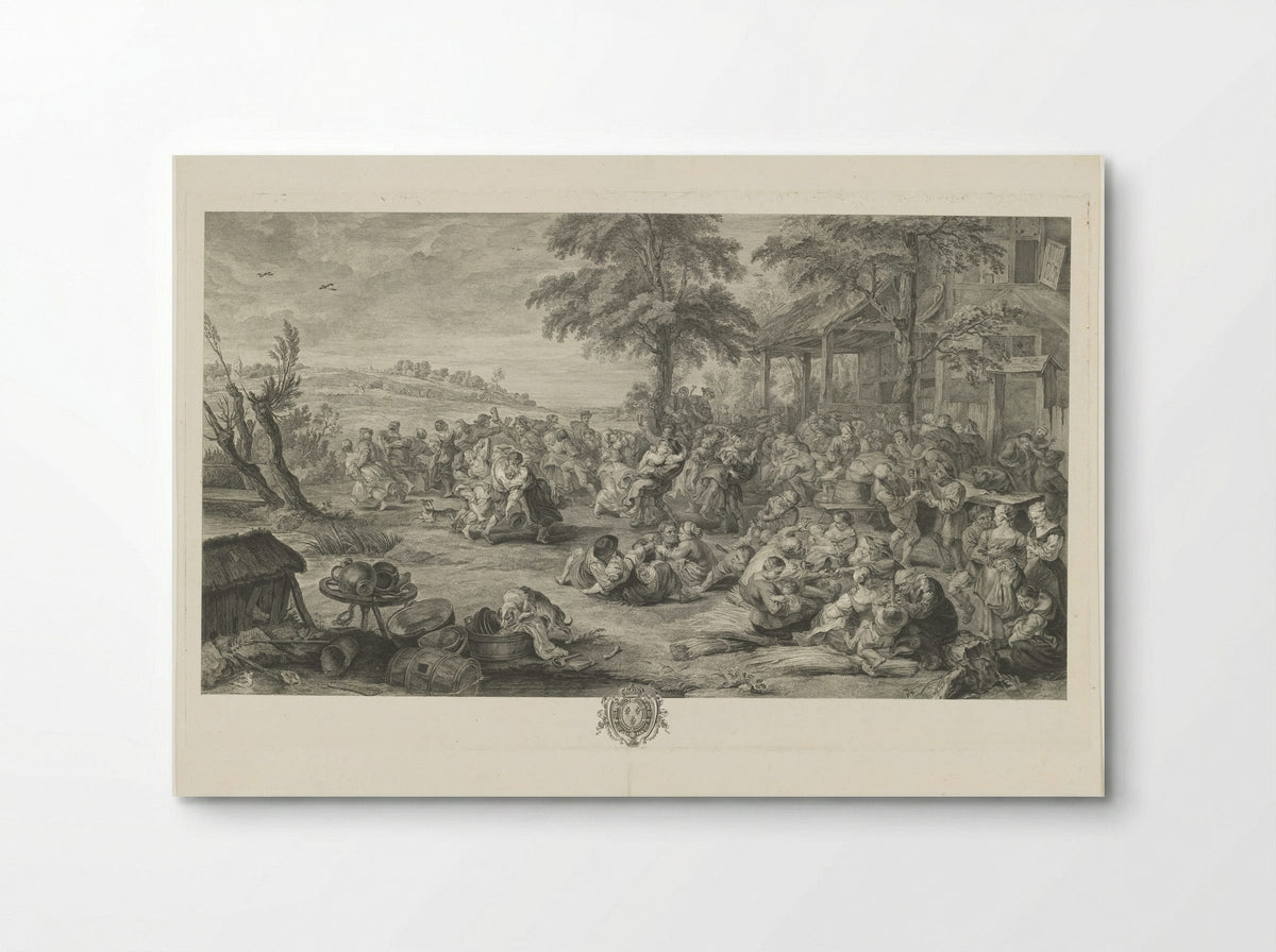 Dorpsfeest - Etienne Fessard - Poster