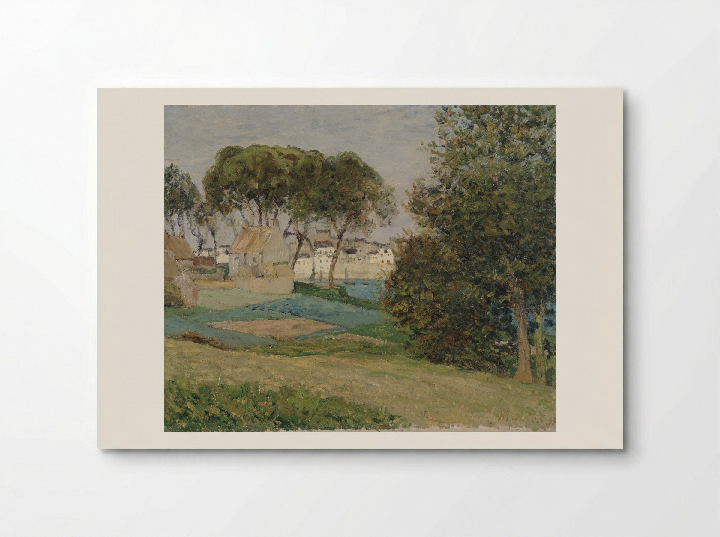 Douarnenez, October - Maxime Maufra - Poster