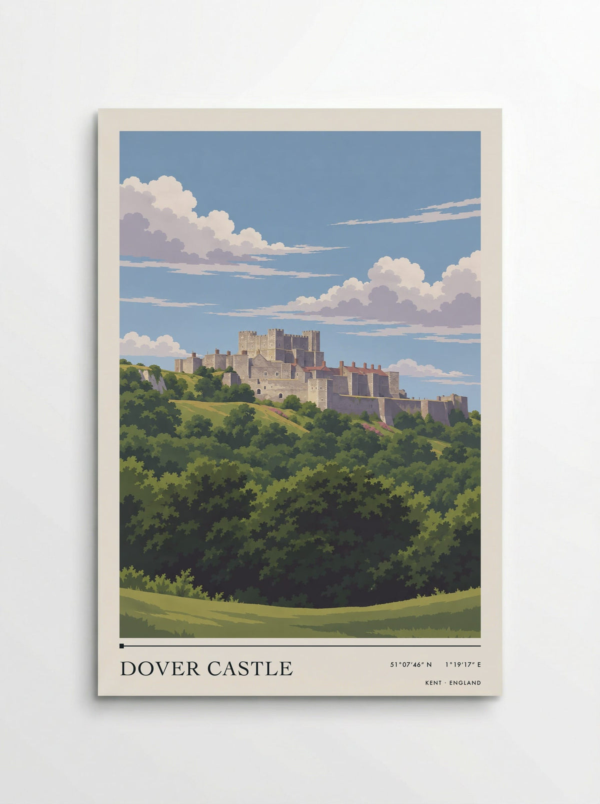Dover Castle, Kent | Travel Poster - Poster