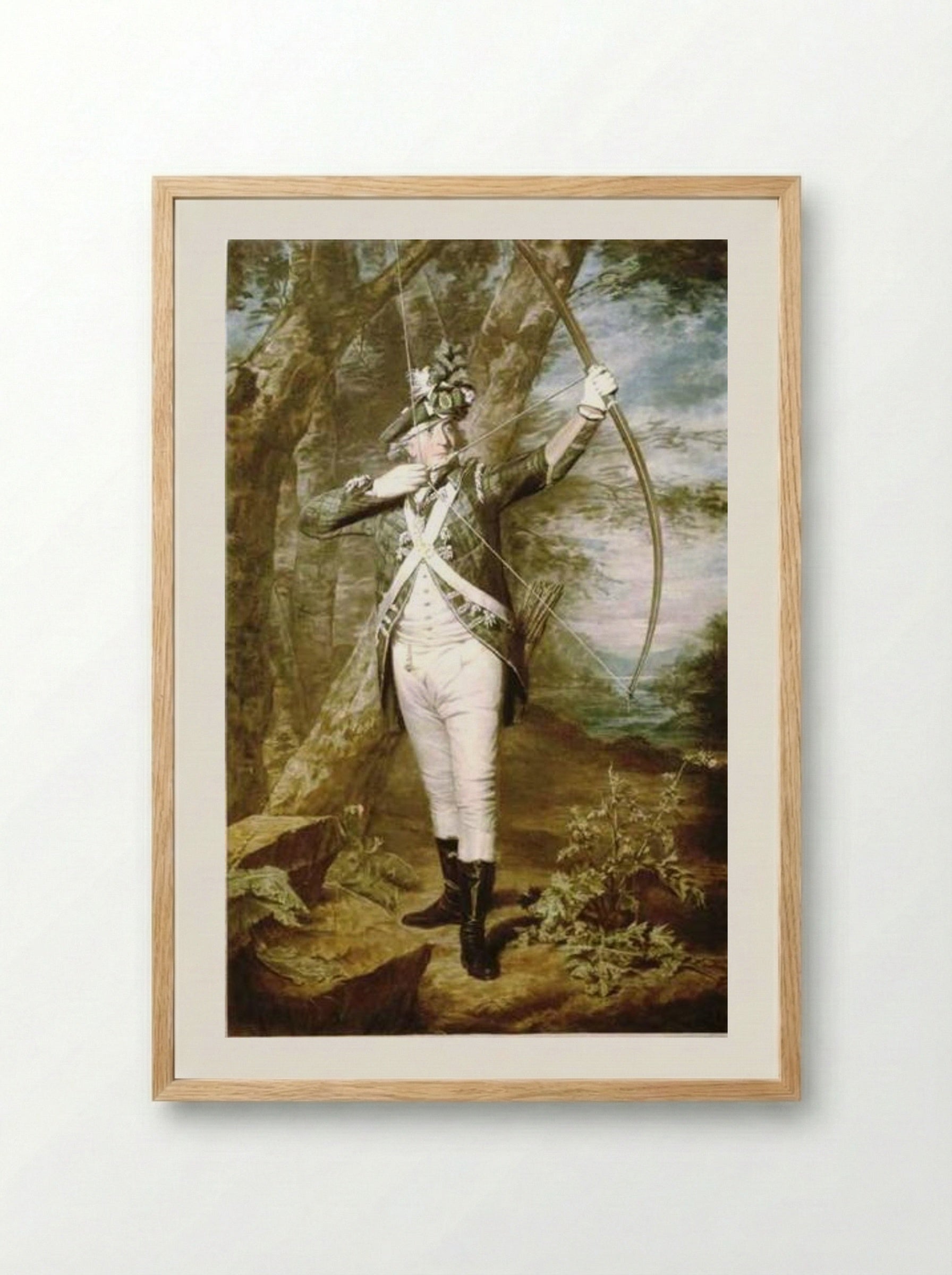 Dr Nathaniel Spens - Henry Raeburn - Framed Print Wood