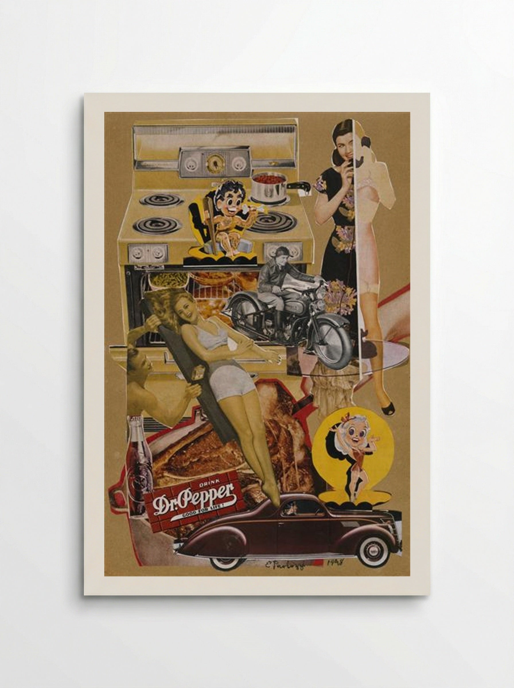 Dr. Pepper - Eduardo Paolozzi - Poster