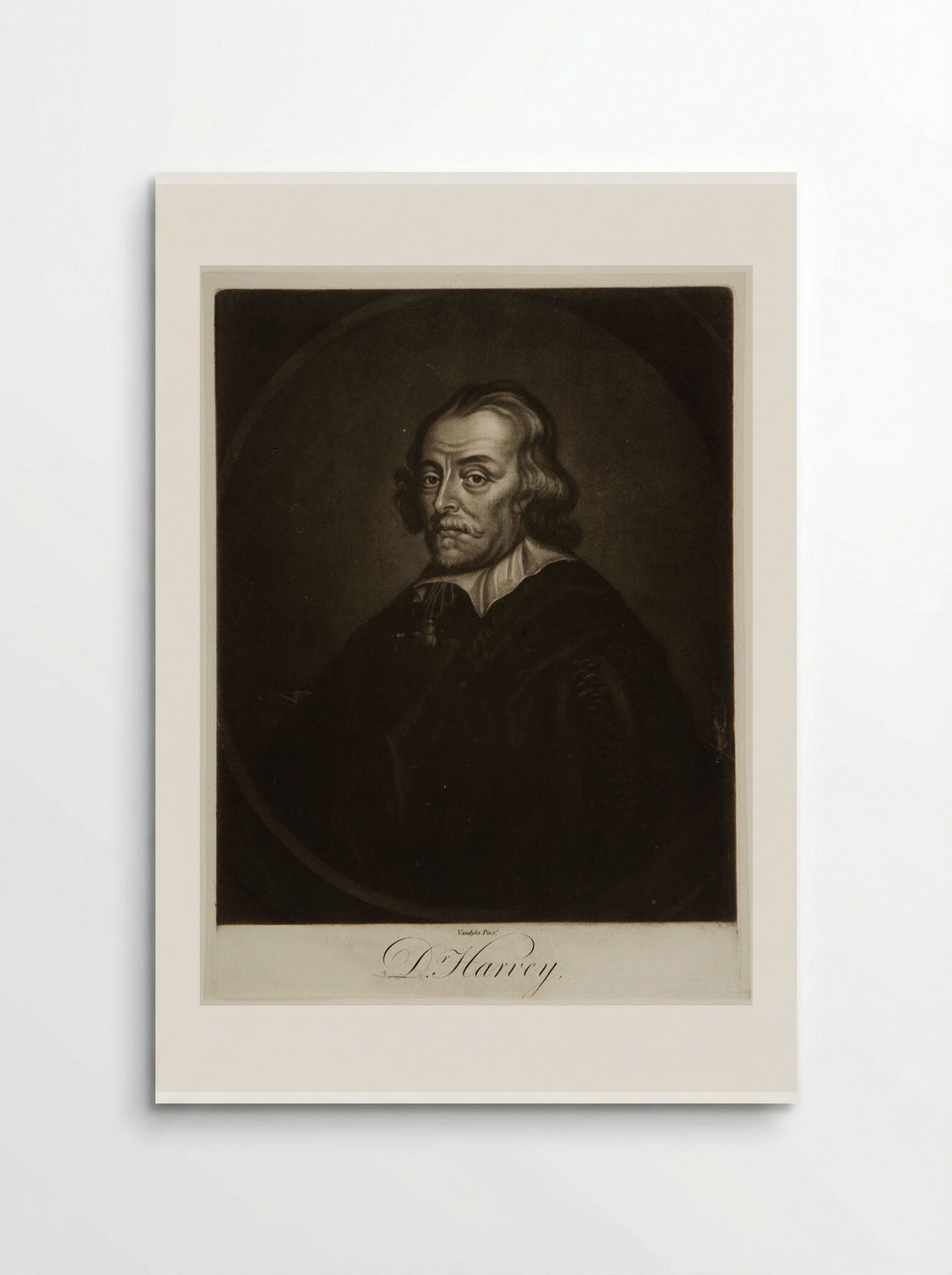 Dr. William Harvey - James McArdell - Poster