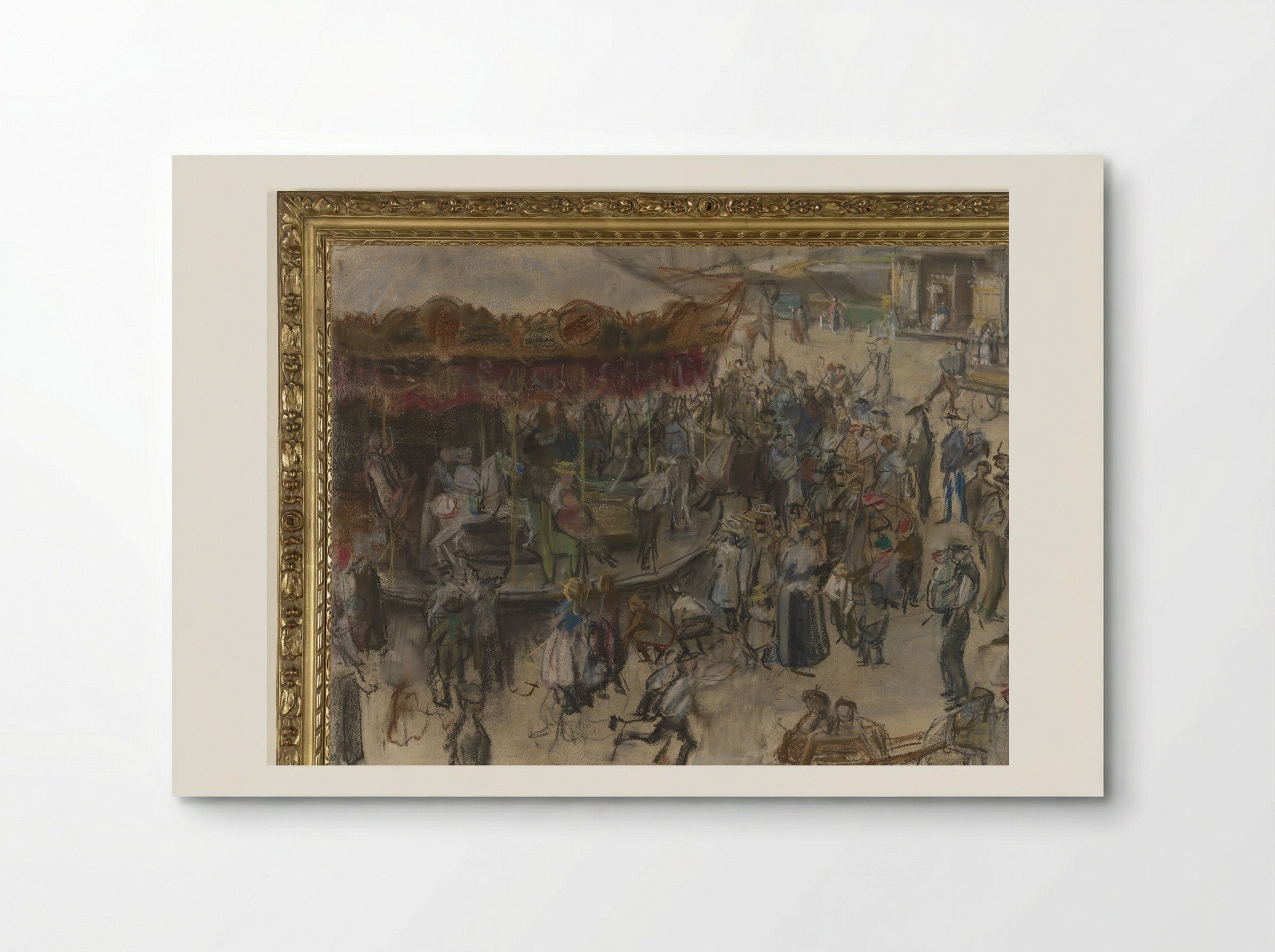 Draaimolen te Amsterdam - Isaac Israels - Poster