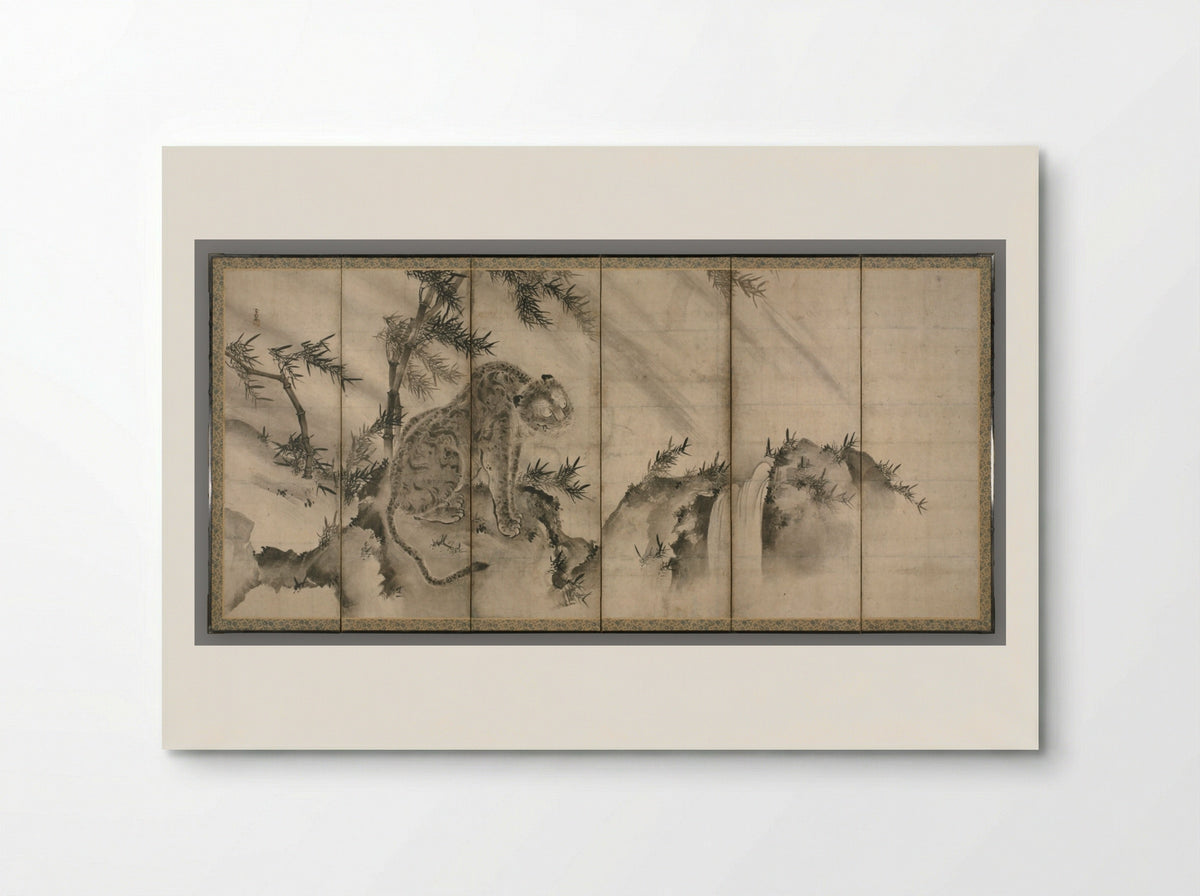 Dragon and Tiger - Sesson Shūkei - Poster