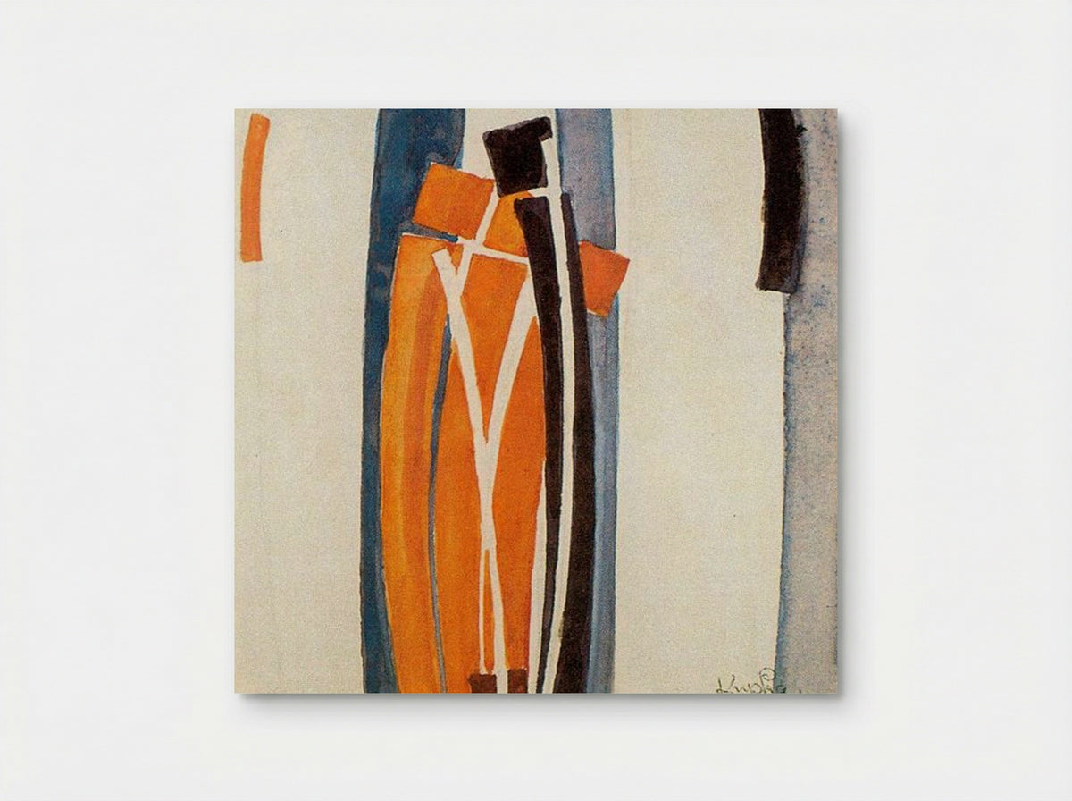 Drawings of Curves - Frantisek Kupka - Poster