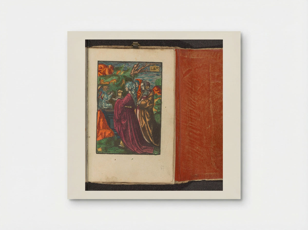 Drie Maria's bij het graf - Doen Pietersz. - Poster