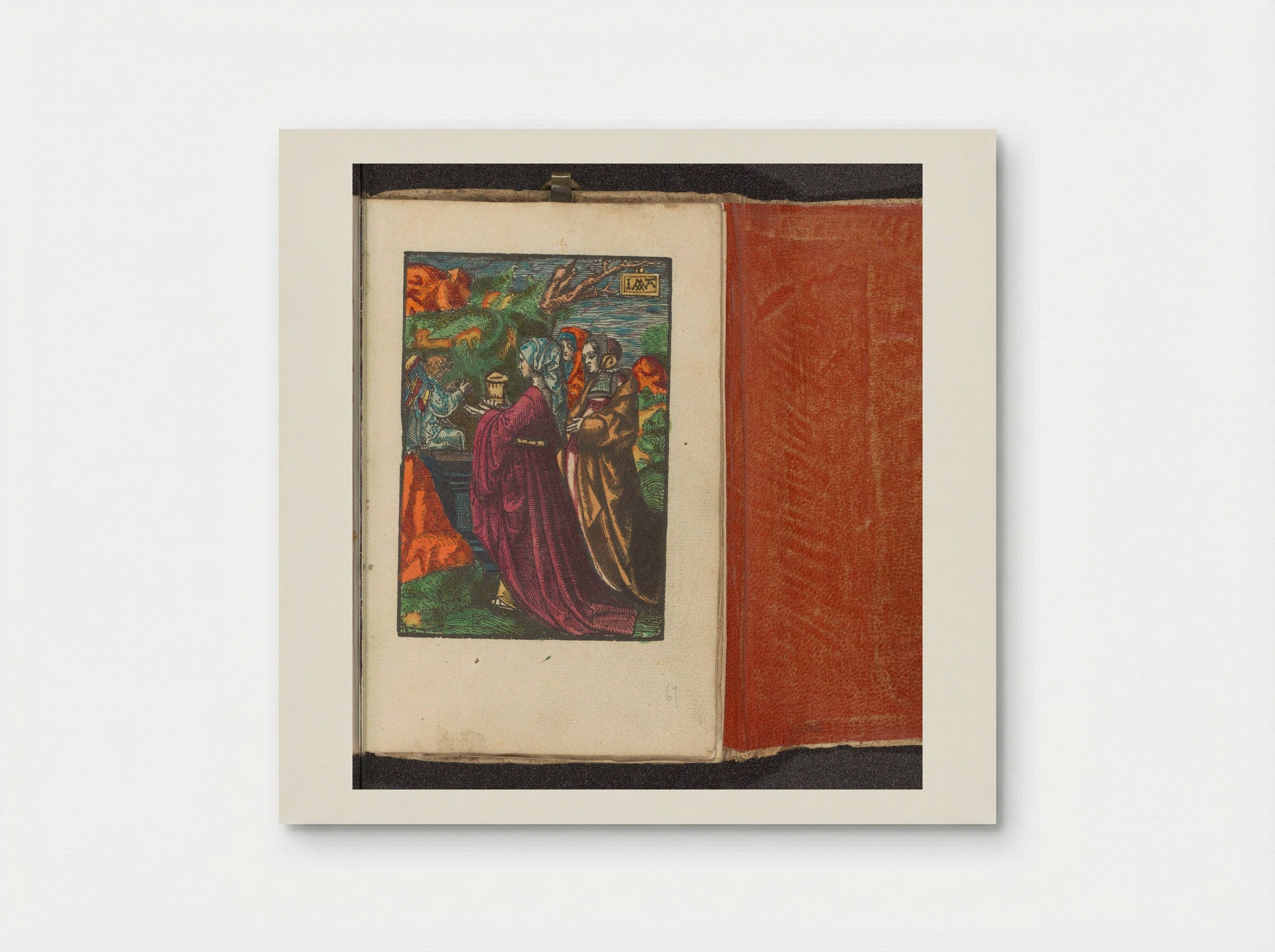 Drie Maria's bij het graf - Doen Pietersz. - Poster