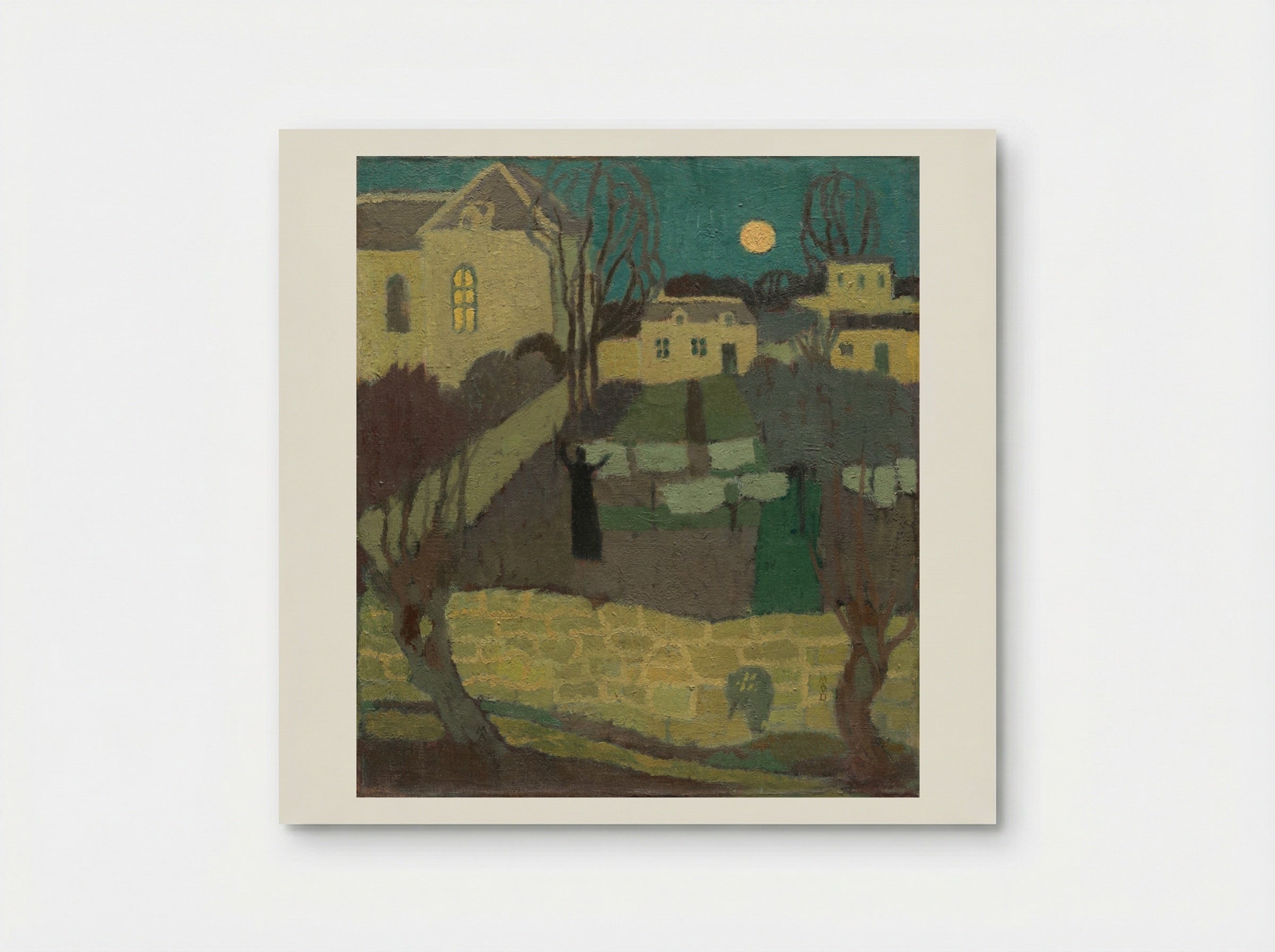 Drying the Linen, or Moonrise at the Priory - Maurice Denis - Poster