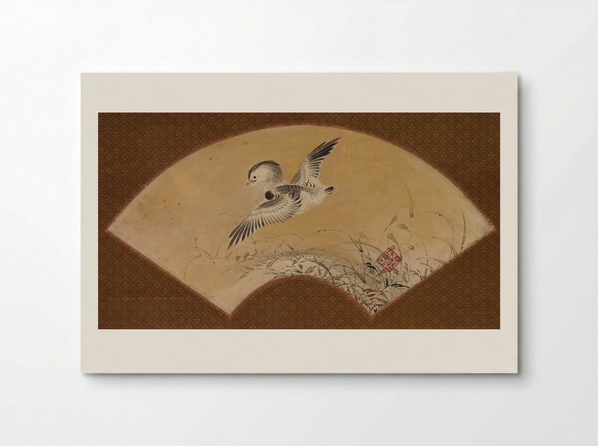 Duck in Flight - Shikibu Terutada - Poster