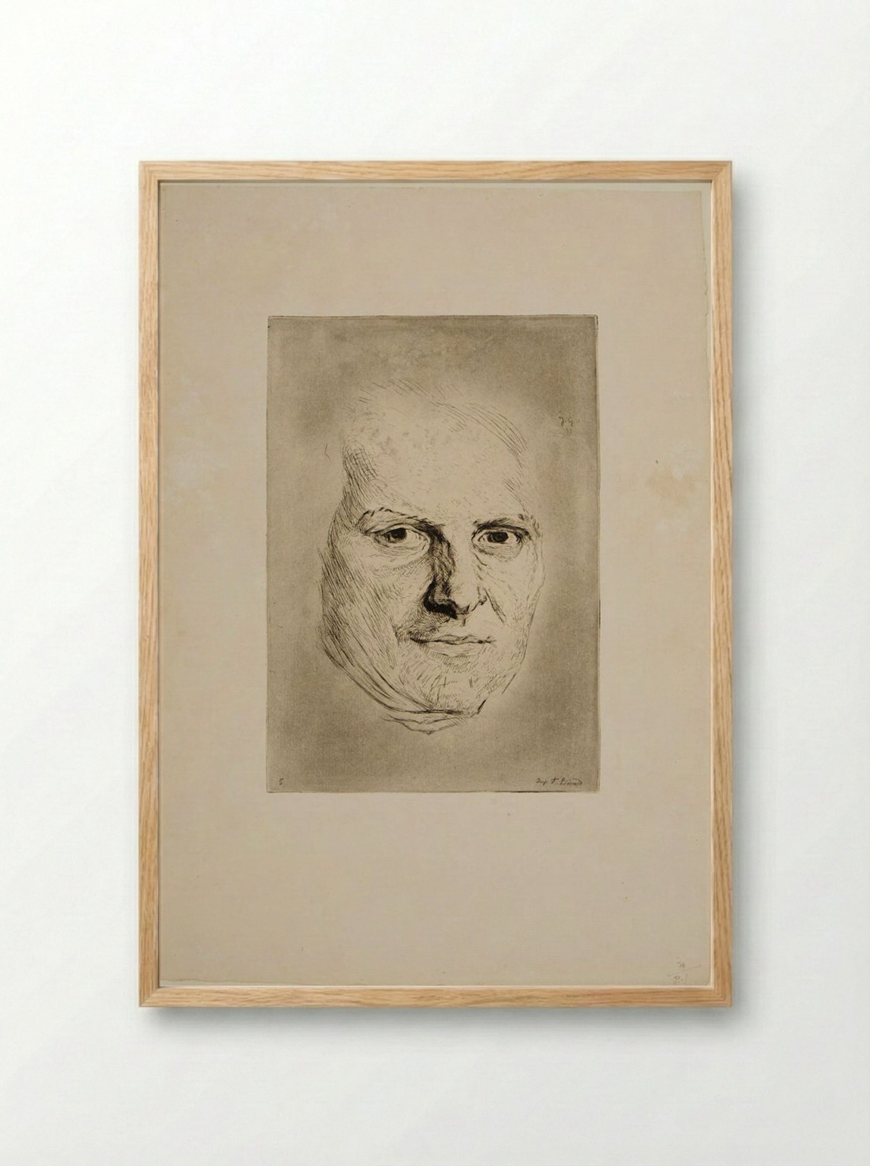 Duclos, abbé Reynal - Jules de Goncourt - Framed Print Wood