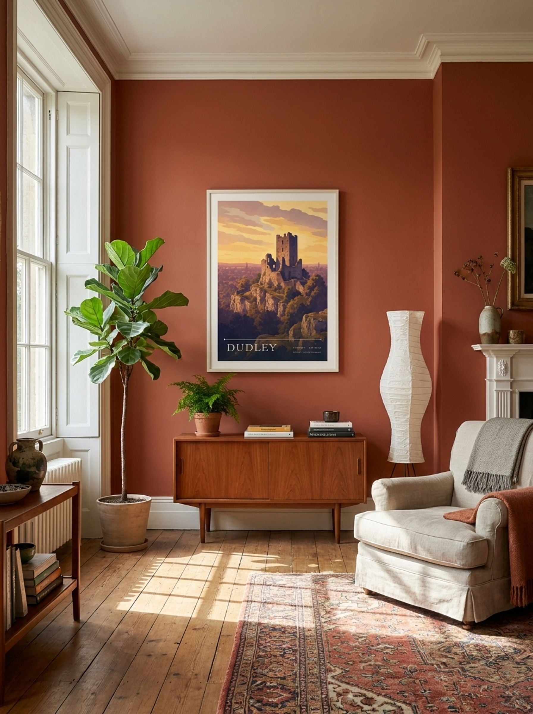 Dudley United Kingdom Travel Poster - Lifestyle