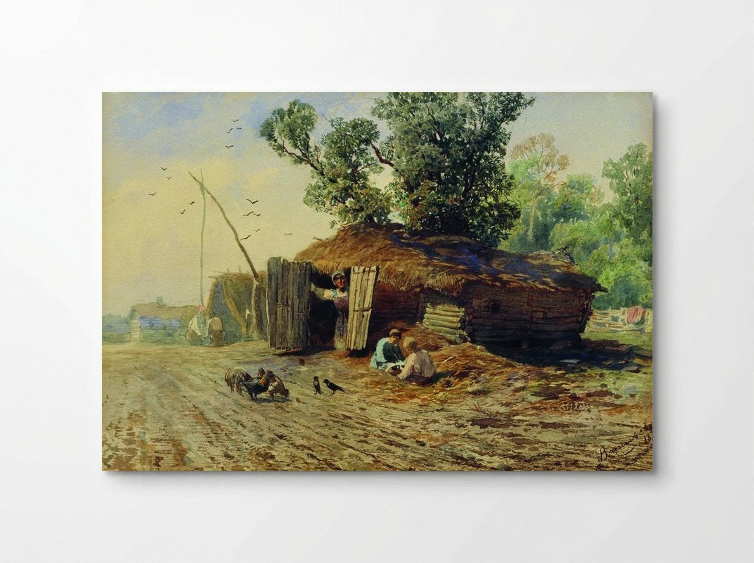 Dugout - Fyodor Vasilyev - Poster