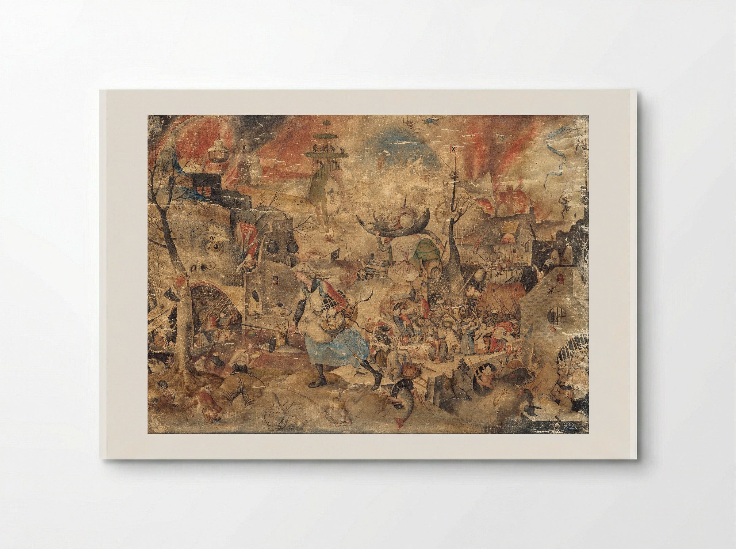 Dulle Griet (Mad Meg) - Pieter Bruegel the Elder - Poster