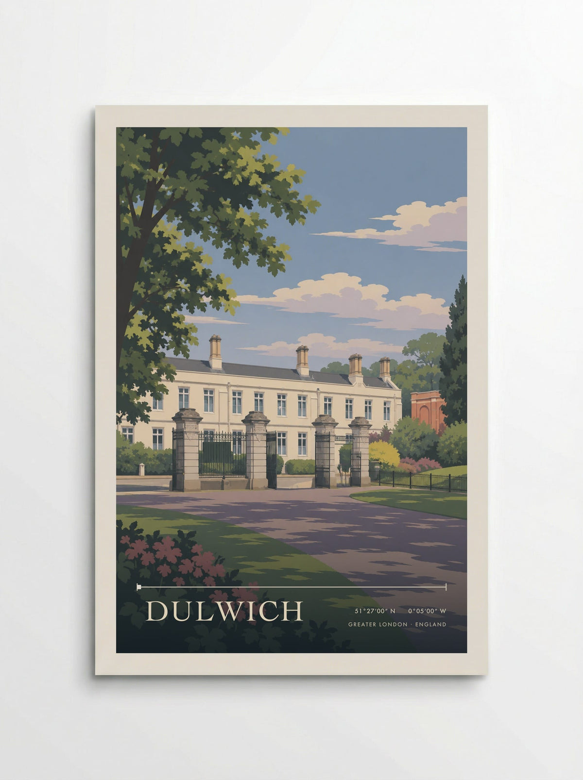 Dulwich, Greater London | Travel Poster - Poster