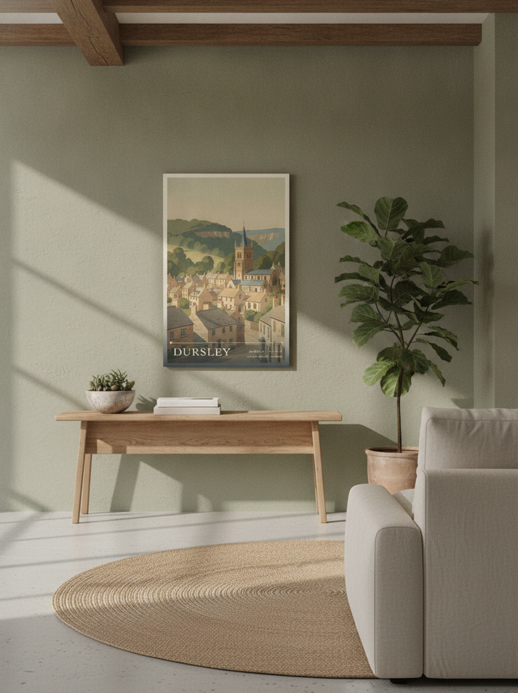 Dursley Gloucestershire England Travel Poster - Lifestyle