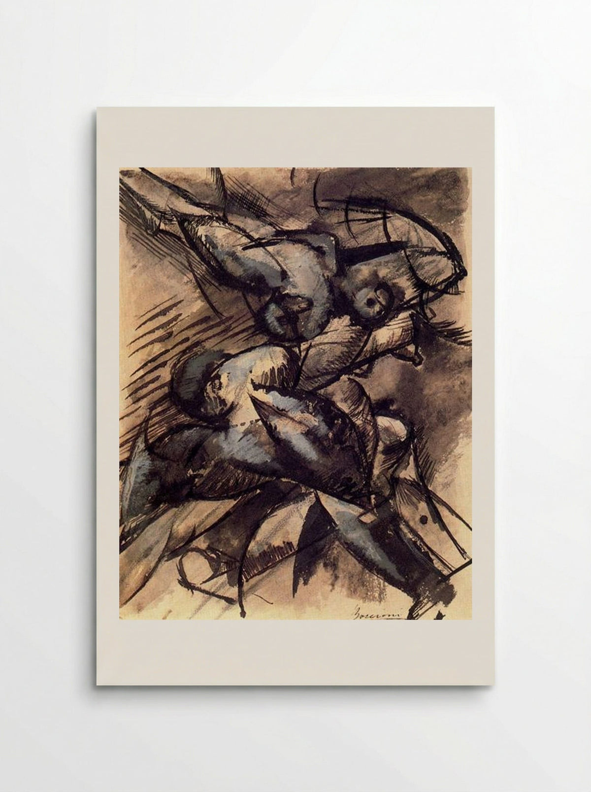Dynamic Decomposition - Umberto Boccioni - Poster