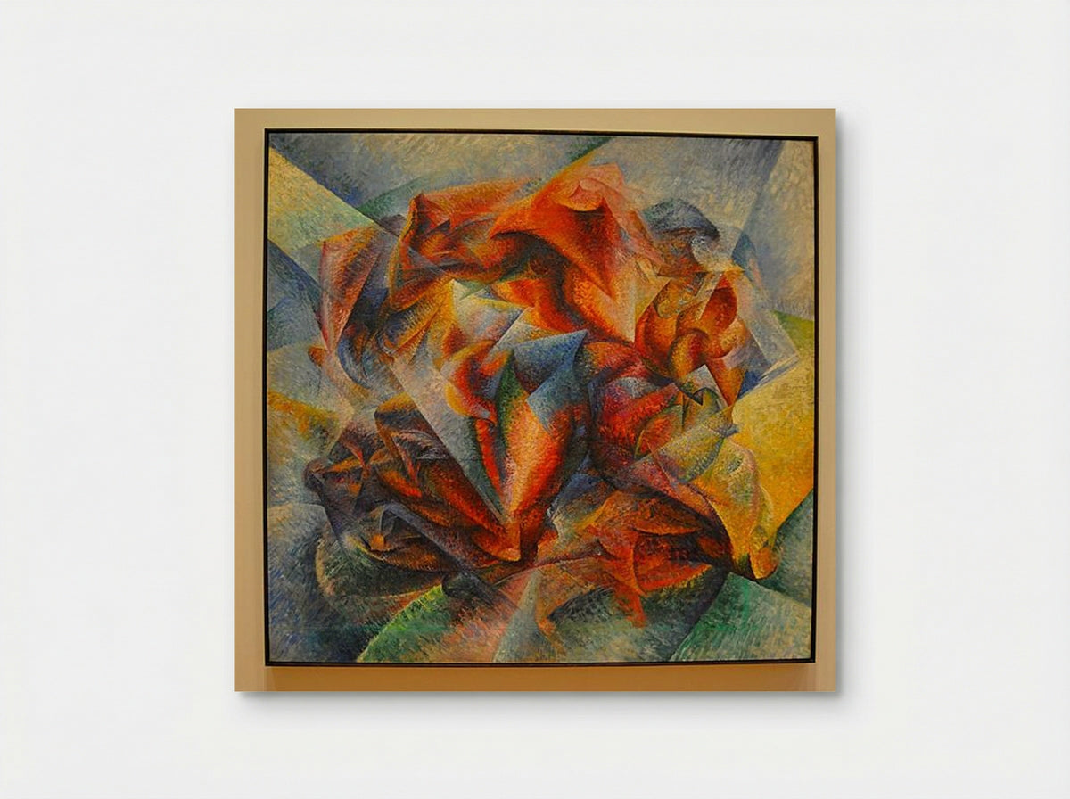 Dynamism of a Soccer Player - Umberto Boccioni - Poster