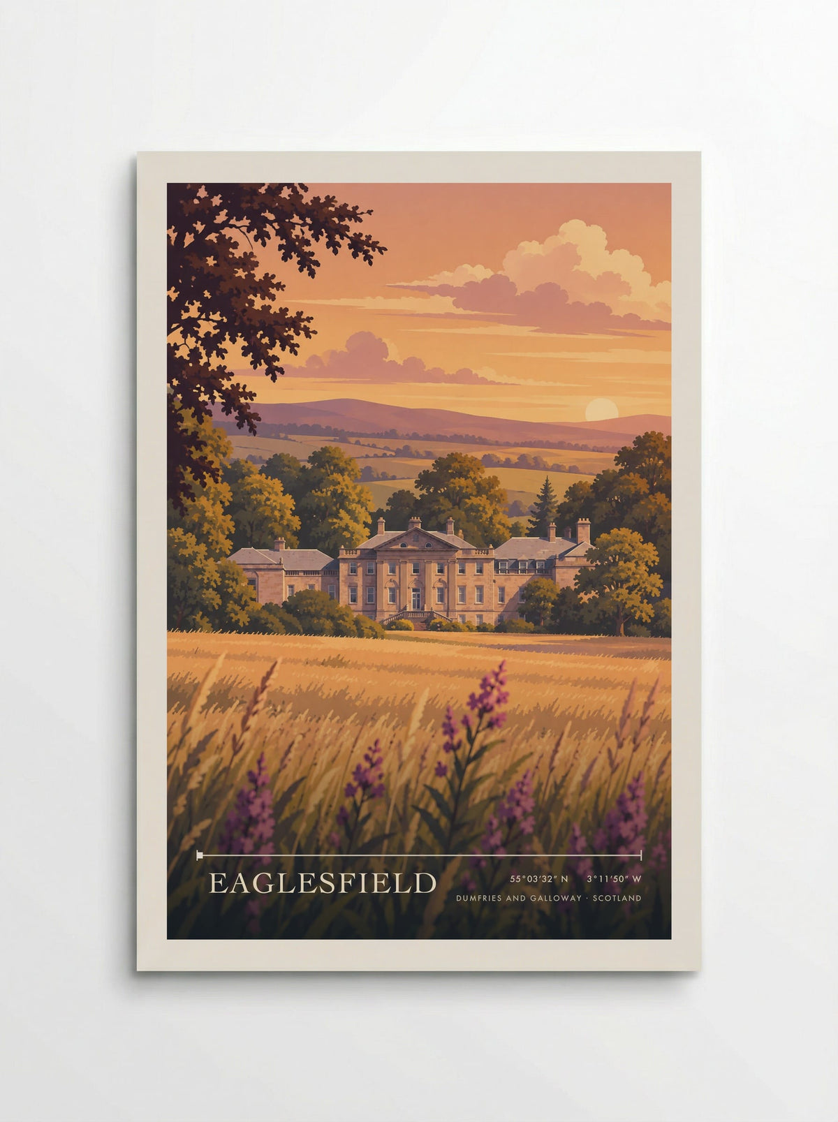 Eaglesfield, Dumfries and Galloway | Travel Poster - Poster
