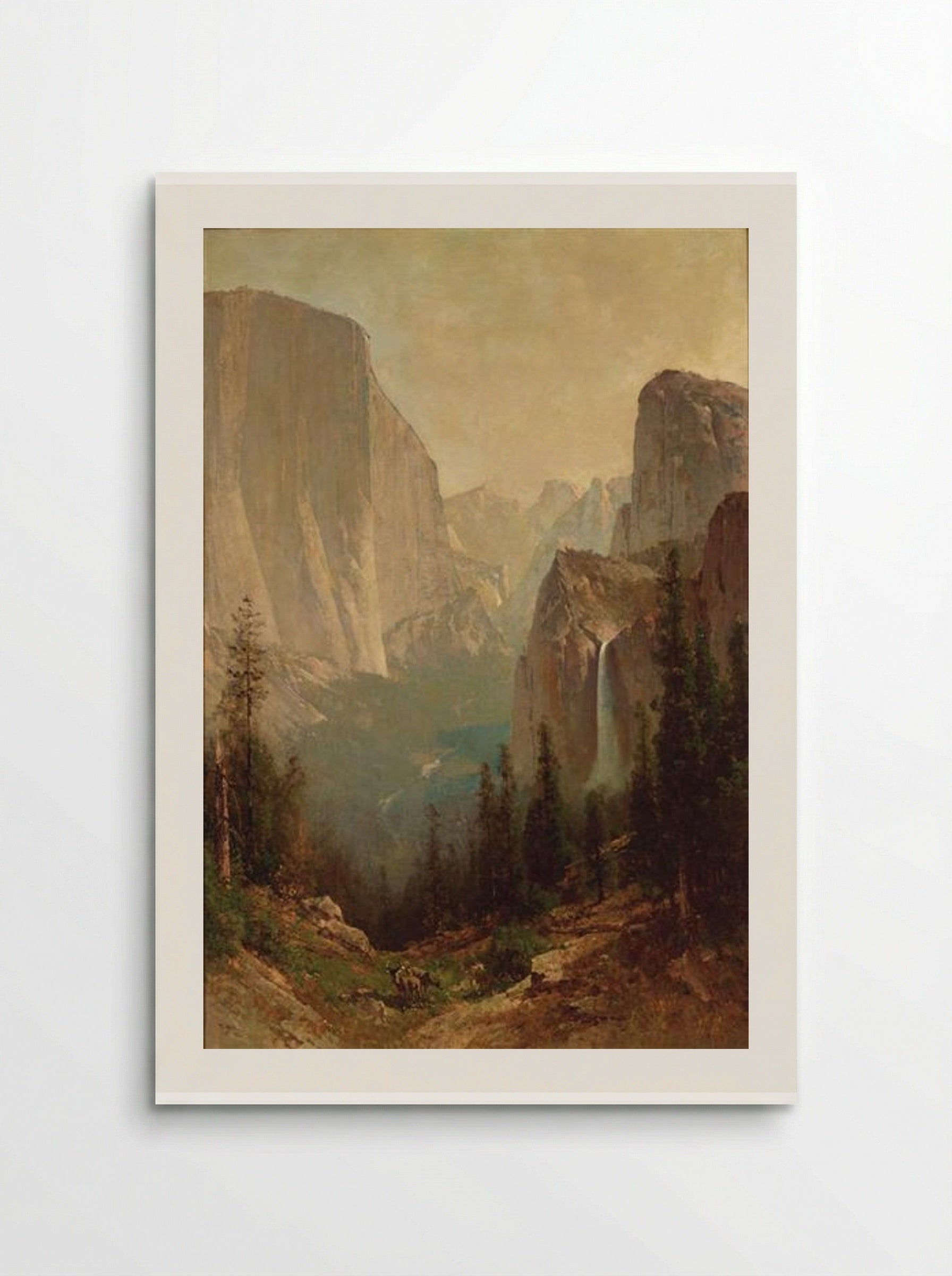 Early Morning, Yosemite Valley - Thomas Hill - Poster