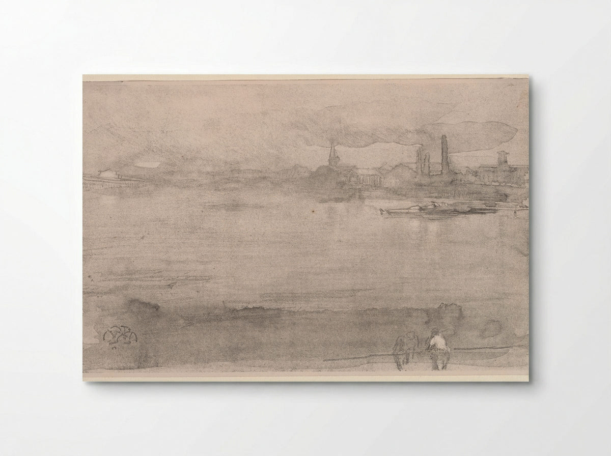 Early Morning: The Thames at Battersea - James McNeill Whistler - Poster