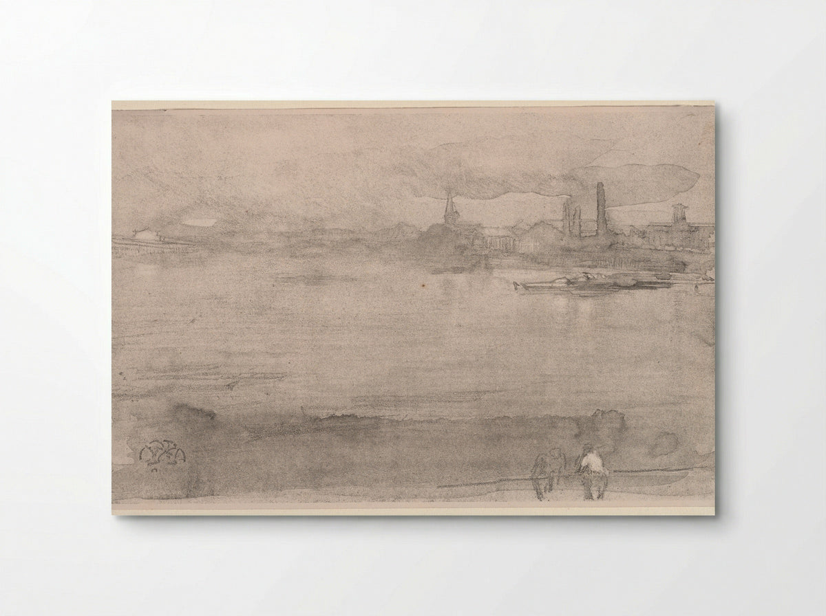 Early Morning: The Thames at Battersea - James McNeill Whistler - Poster