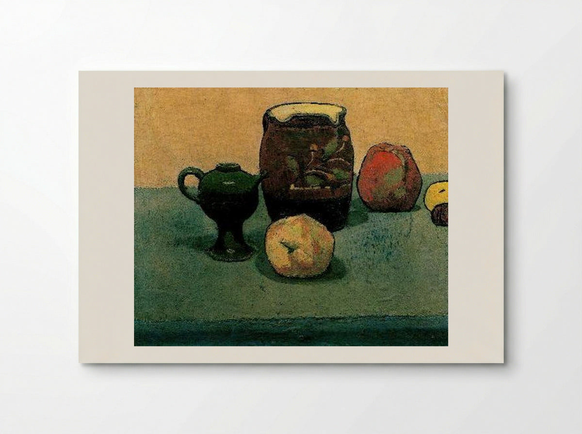 Earthware Pot and Apples - Émile Bernard - Poster