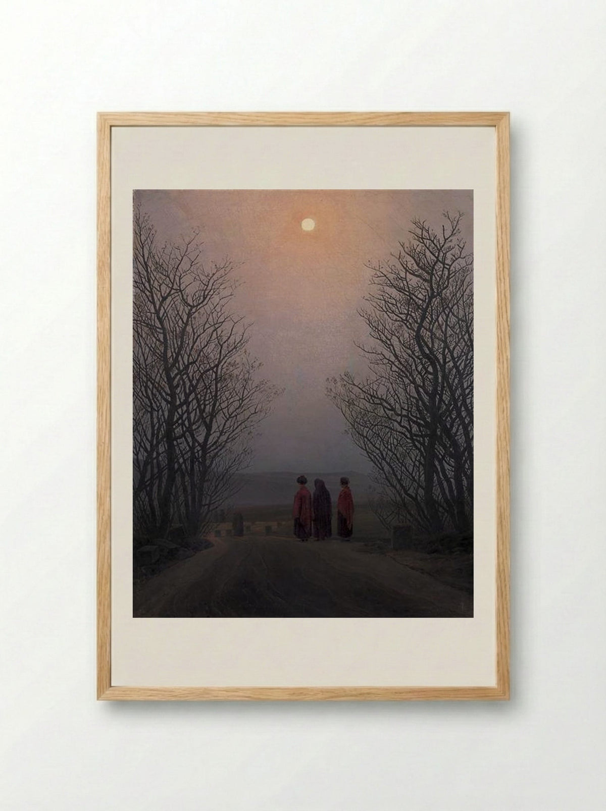 Easter Morning - Caspar David Friedrich - Framed Print Wood