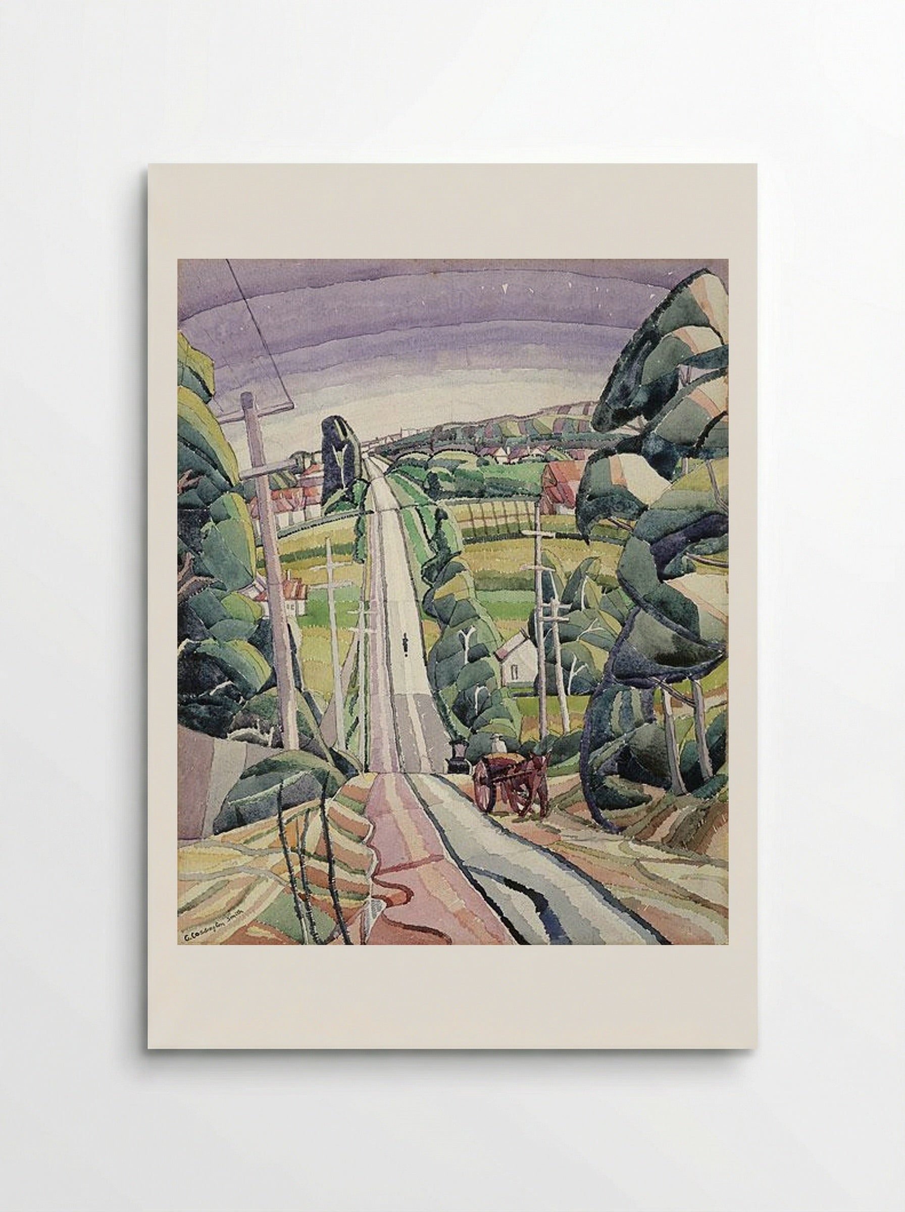 Eastern Road, Turramurra - Grace Cossington Smith - Poster