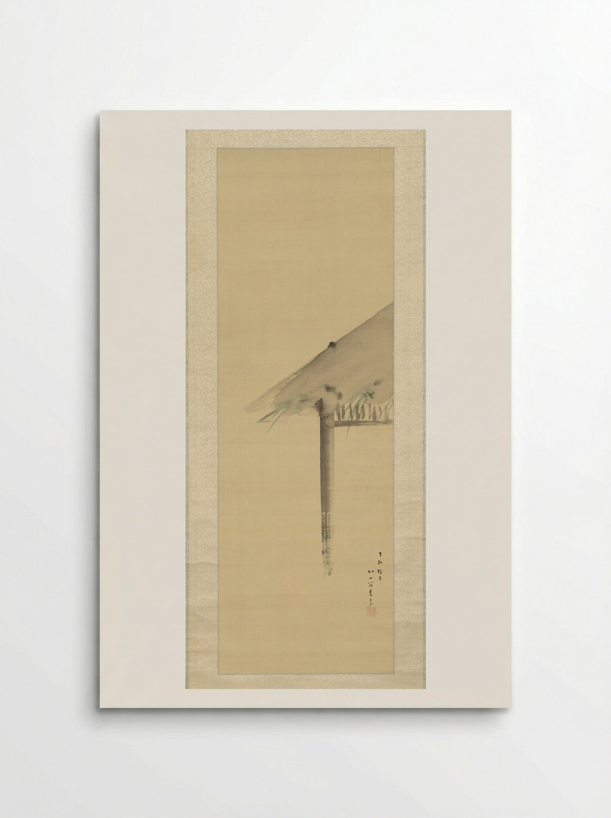 Eaves Decorated with Irises for the Tango Festival - Kikuchi Yōsai - Poster