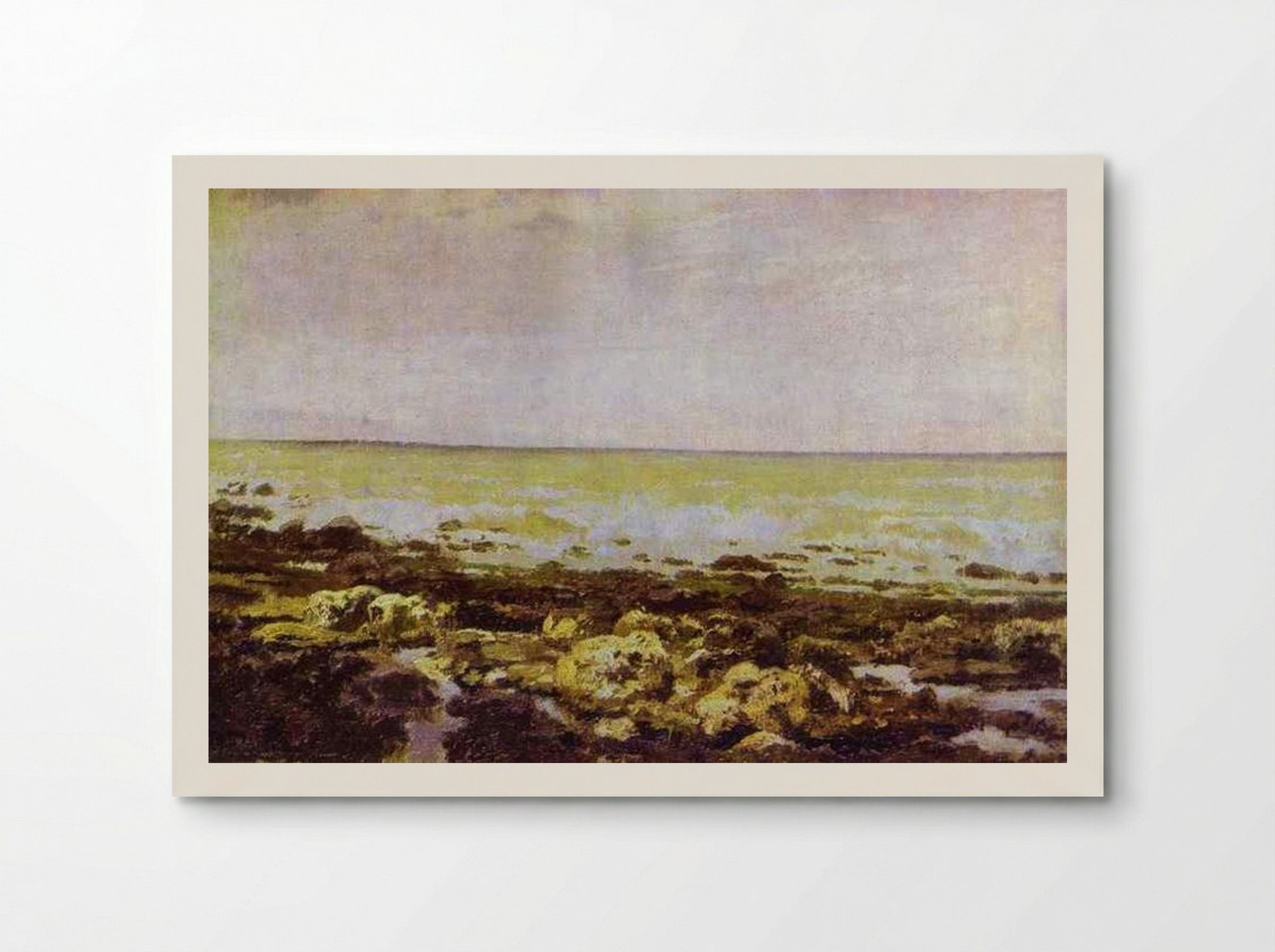 Ebb Tide, Normandy - Vasily Polenov - Poster