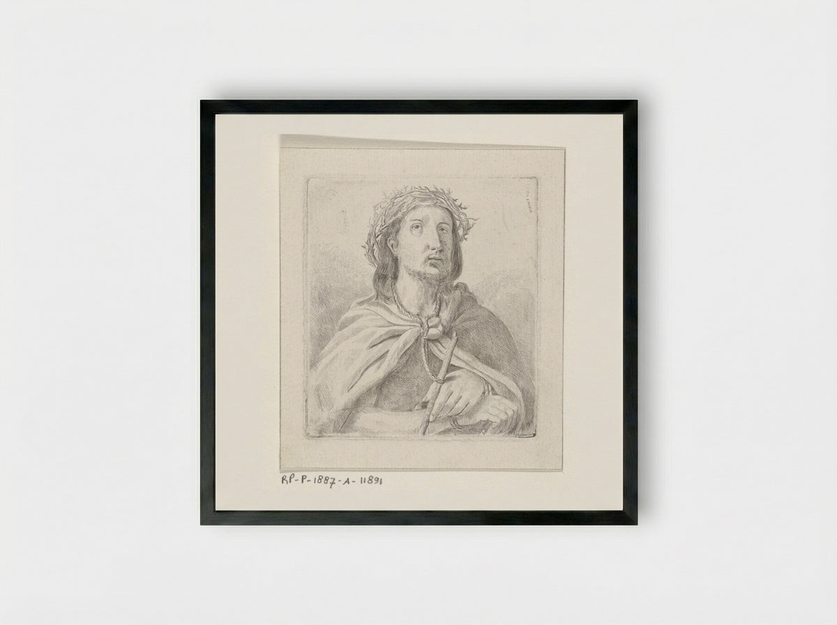 Ecce Homo - Elisabeth Alida Haanen - Framed Print Black