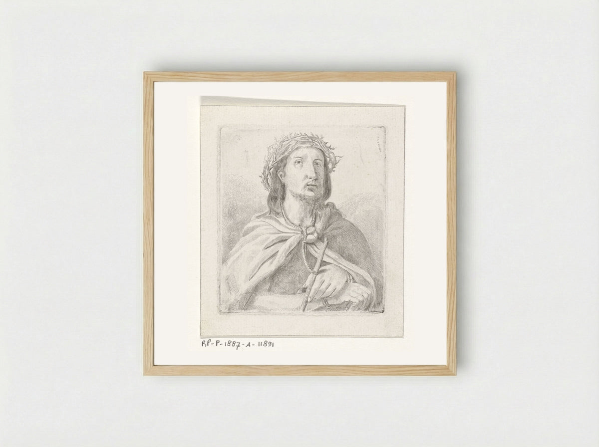 Ecce Homo - Elisabeth Alida Haanen - Framed Print Wood