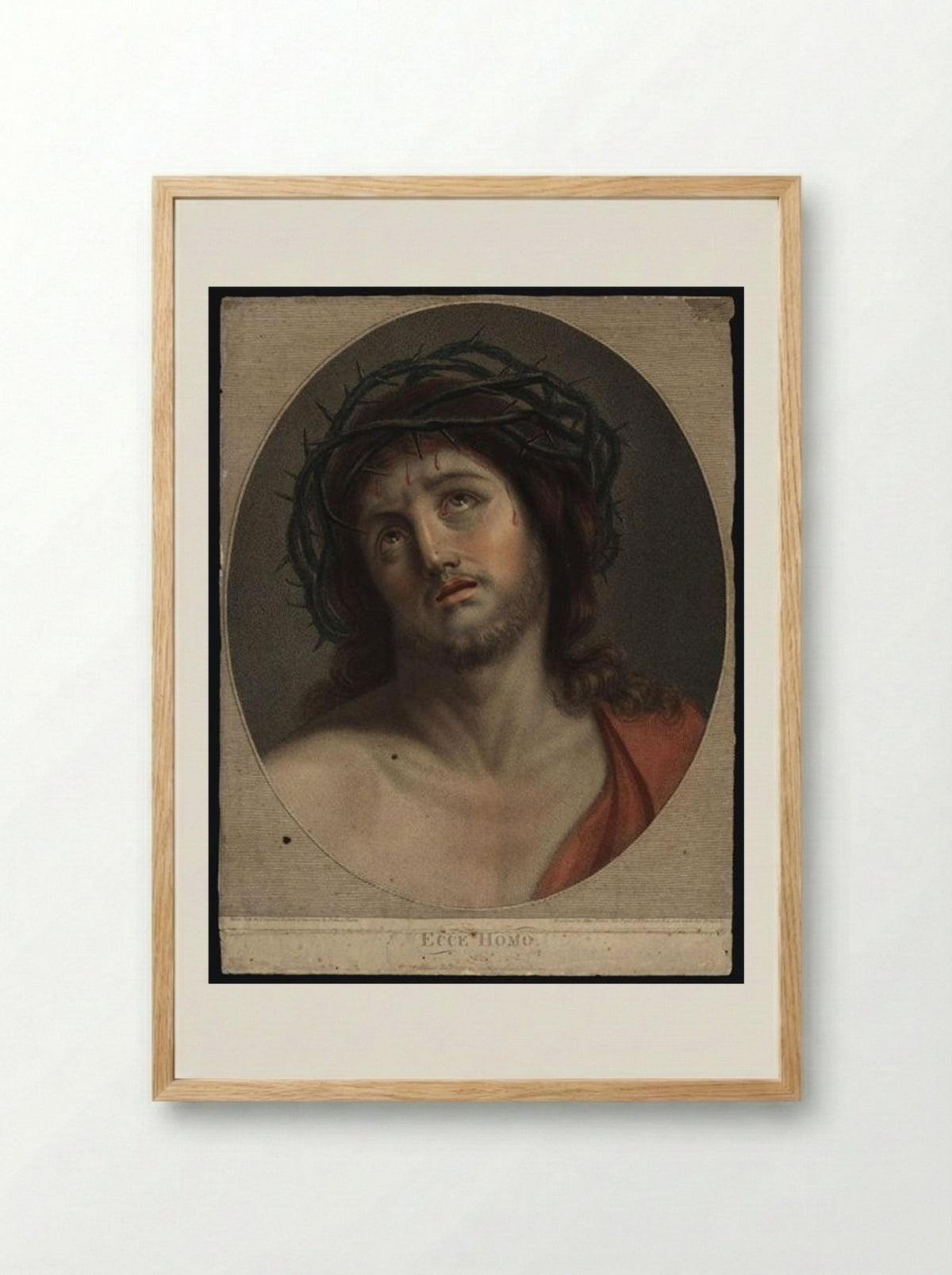 Ecce Homo - Vieira Portuense - Framed Print Wood