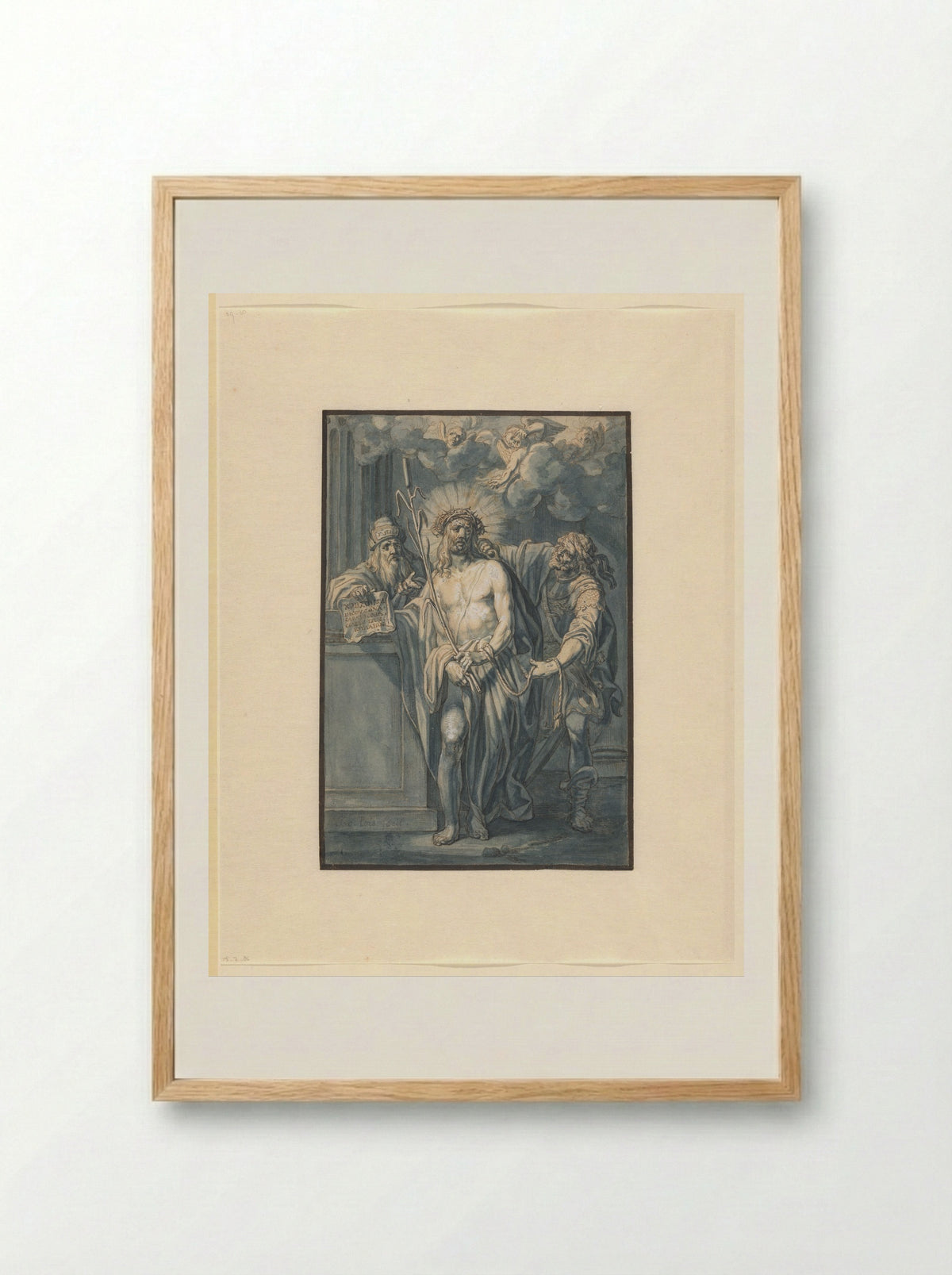 Ecce Homo - Jacob Lois - Framed Print Wood