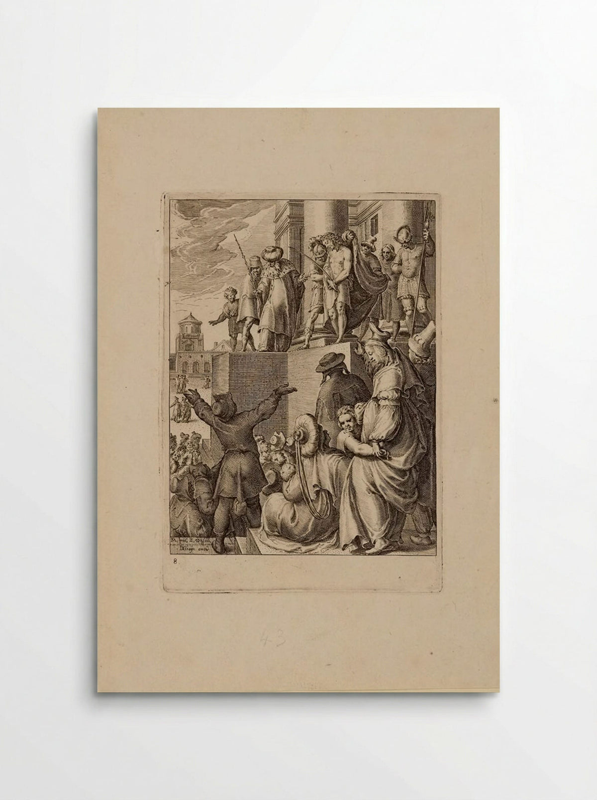 Ecce Homo - Zacharias Dolendo - Poster