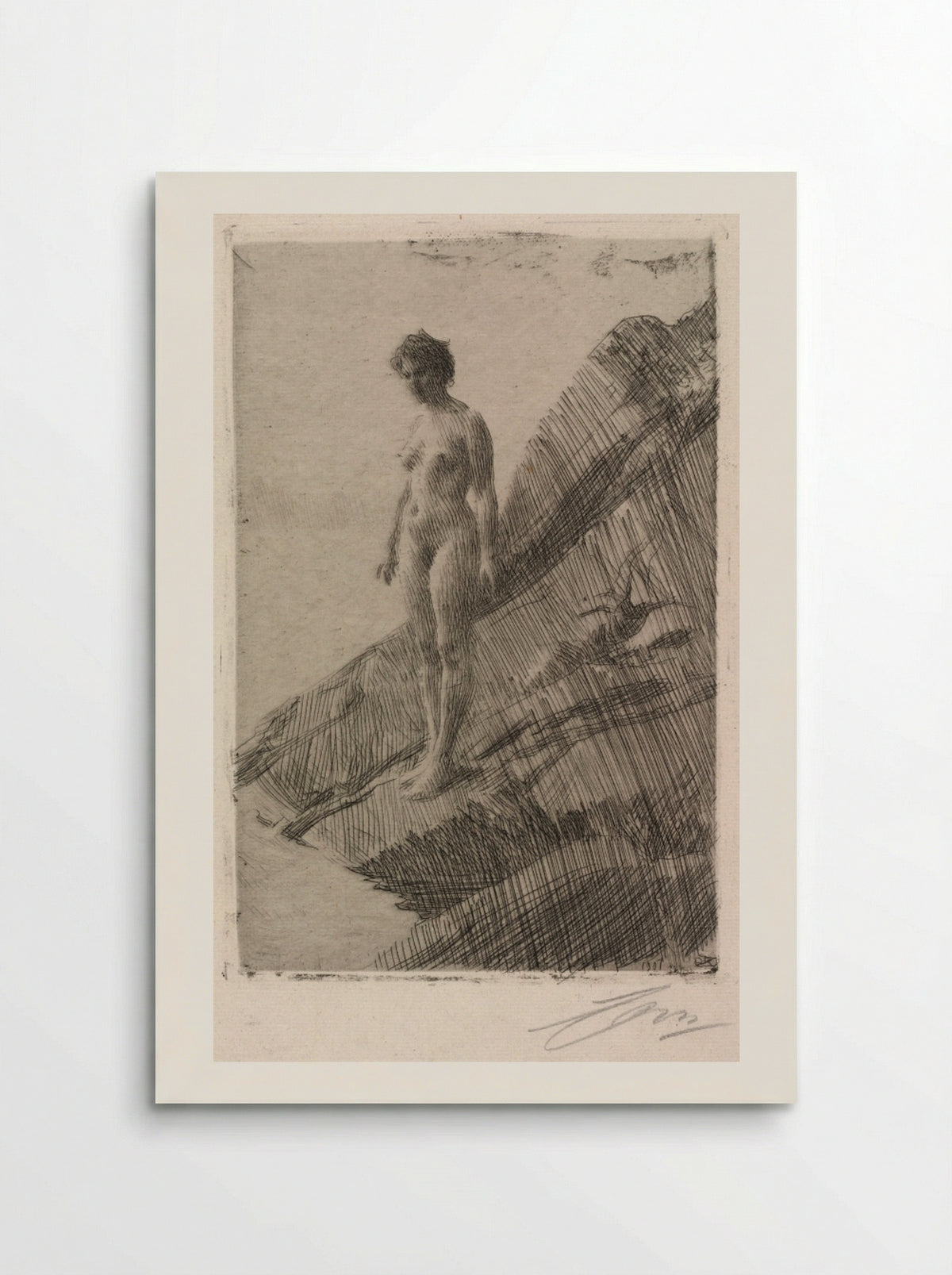 Edö - Anders Zorn - Poster
