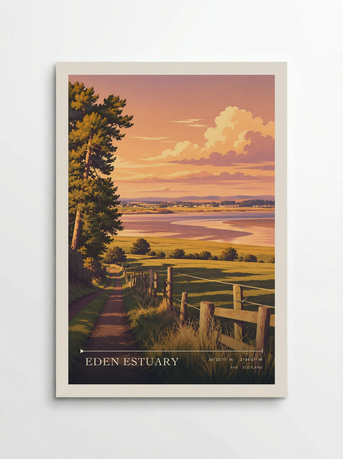 Eden Estuary, Fife | Travel Poster - Poster